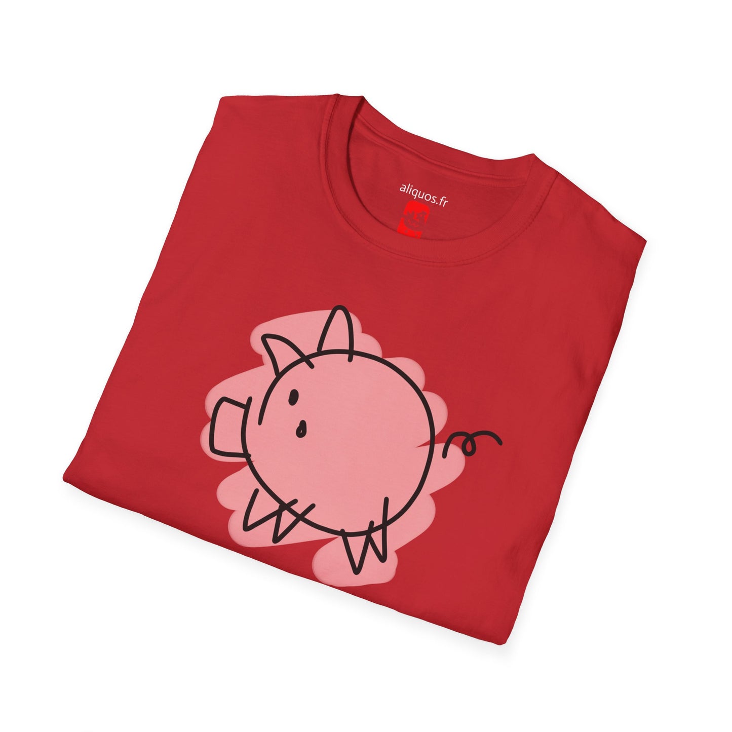 Unisex T-Shirt - Circle Piggy -  Aliquos