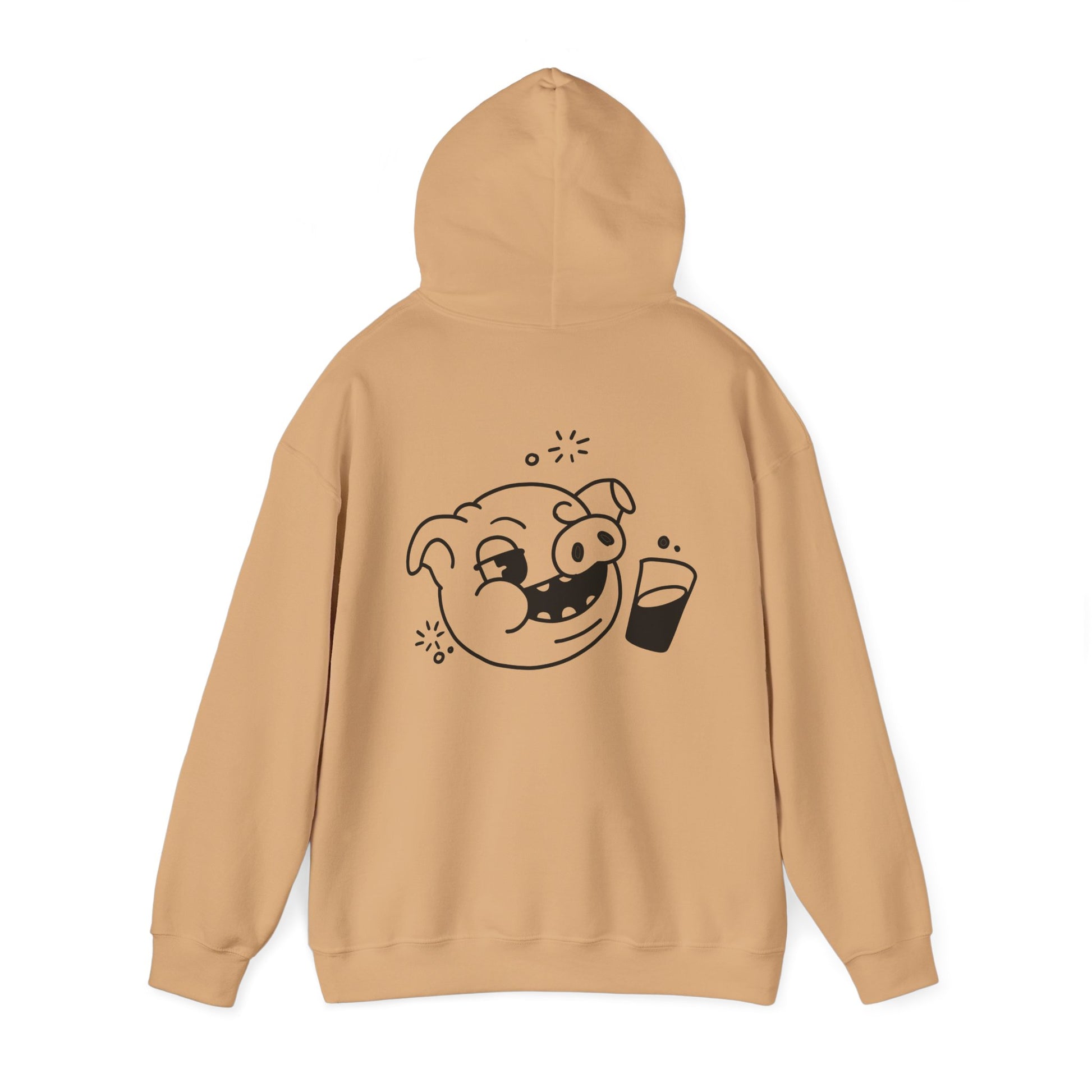 Drunken Piggy Unisex Hooded Sweatshirt - ALIQUOS