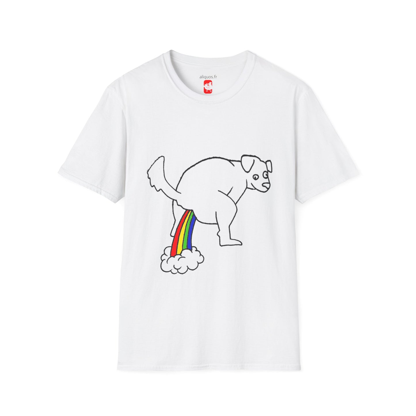 Unisex T-Shirt - Doggy Rainbow Factory - ALIQUOS
