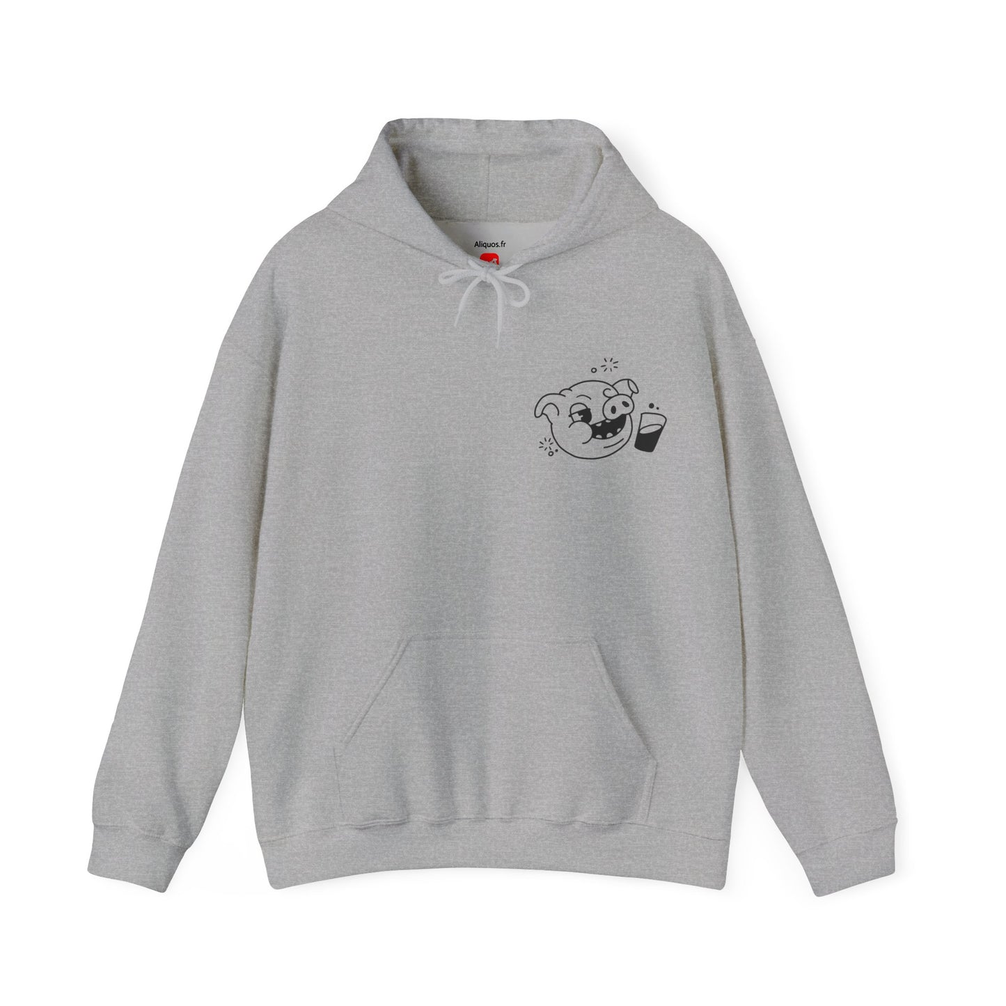 Drunken Piggy Unisex Hooded Sweatshirt - ALIQUOS