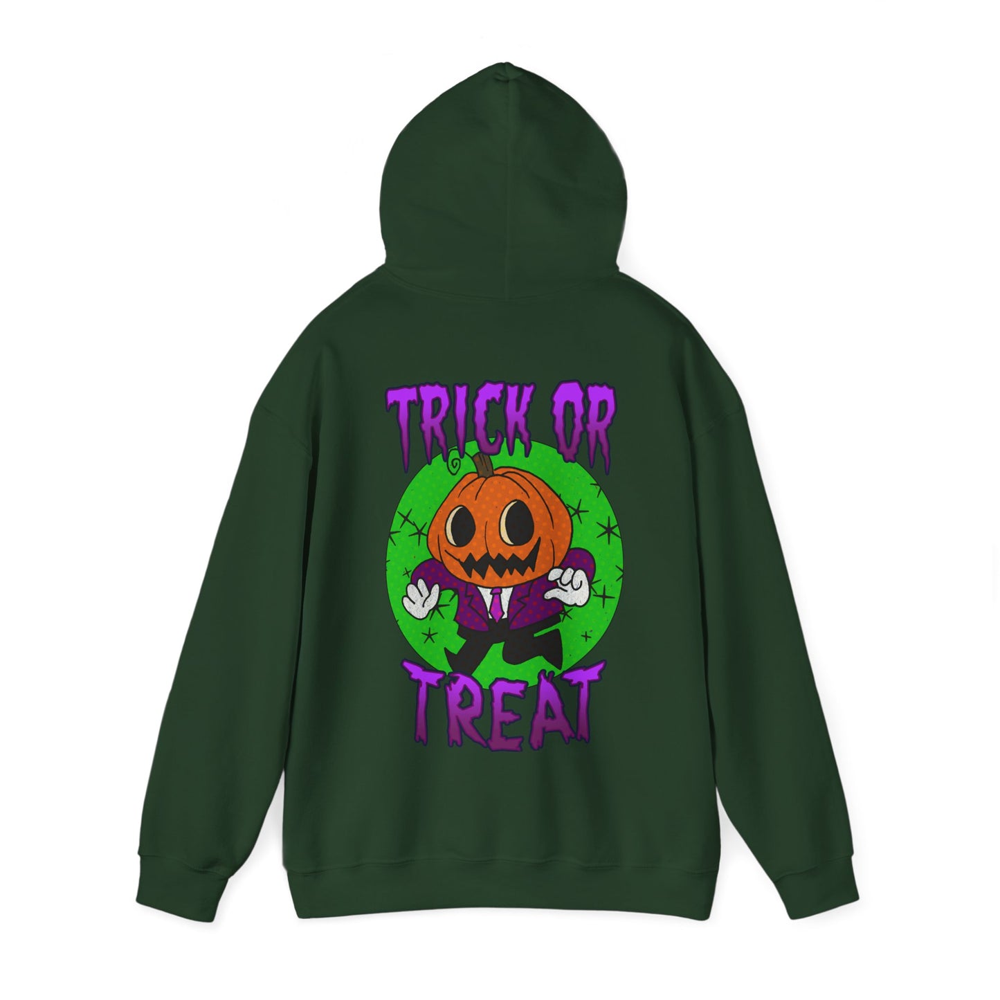 Unisex Hooded Sweatshirt -  Halloween Jack O' Lantern - ALIQUOS