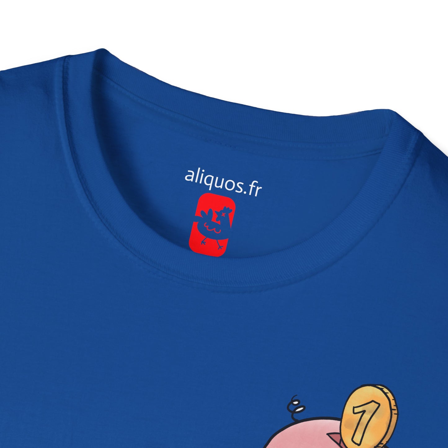 Unisex T-Shirt - Piggy Bank -  Aliquos