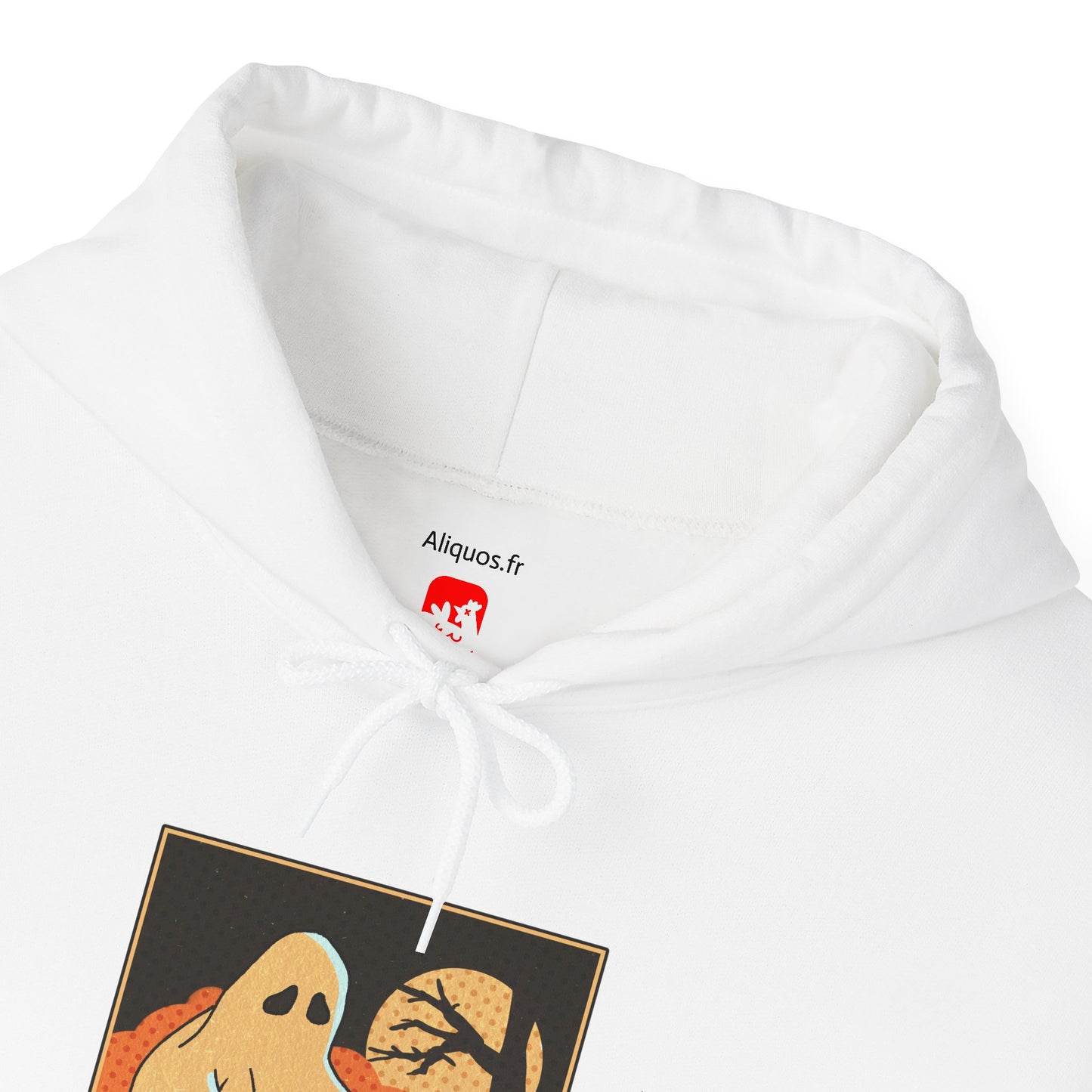 Unisex Hooded Sweatshirt -  'Dogs Won't Ghost You' - ALIQUOS