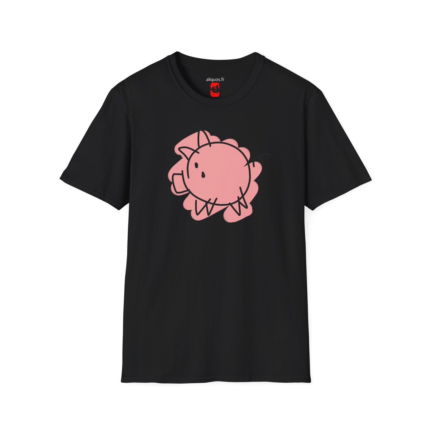 Unisex T-Shirt - Circle Piggy -  Aliquos