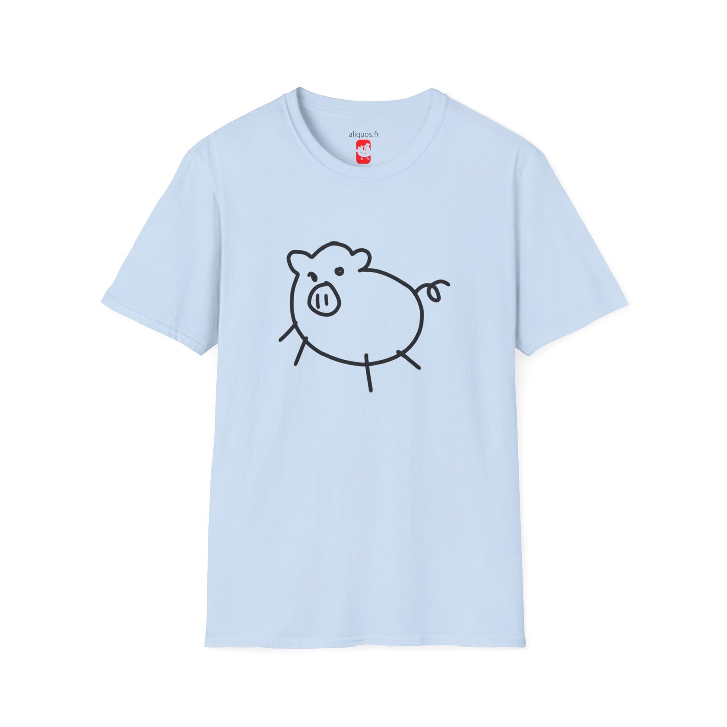 Unisex T-Shirt - Pig Fan Art -  Aliquos