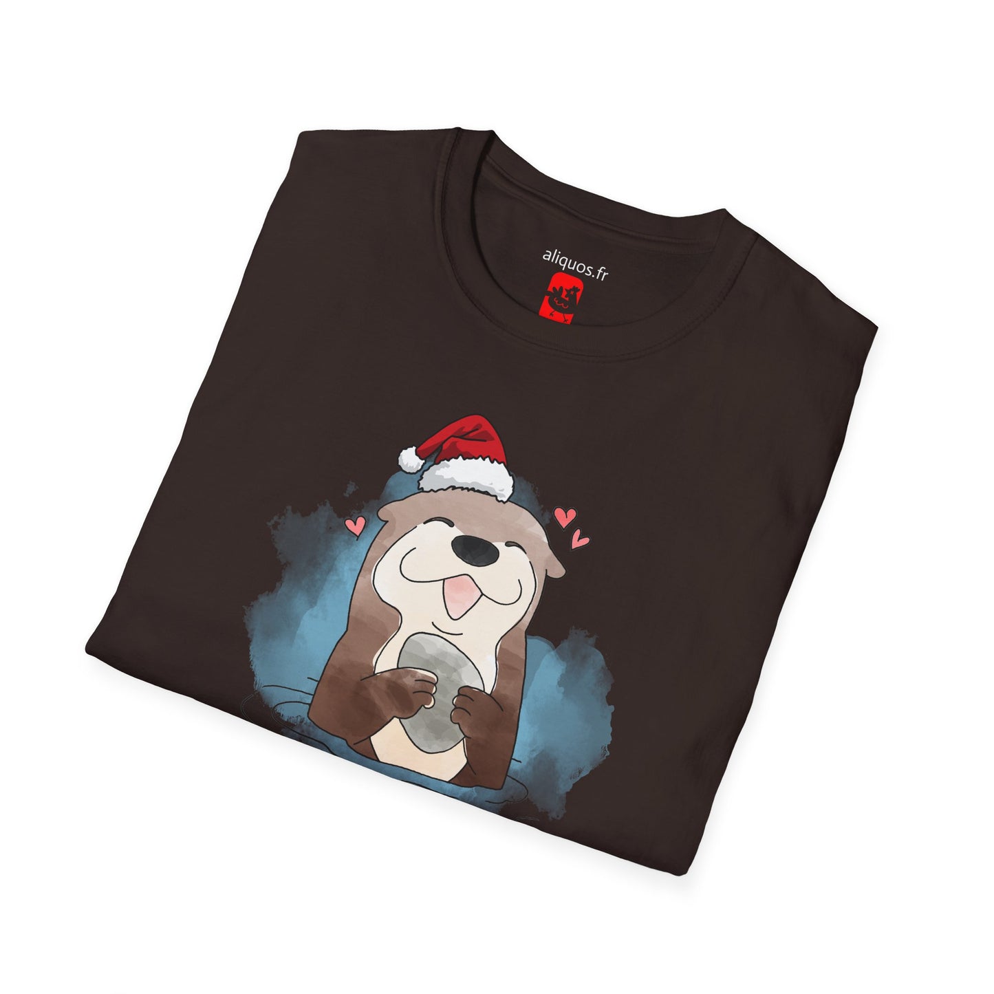 Unisex T-Shirt - Christmas Otter 16