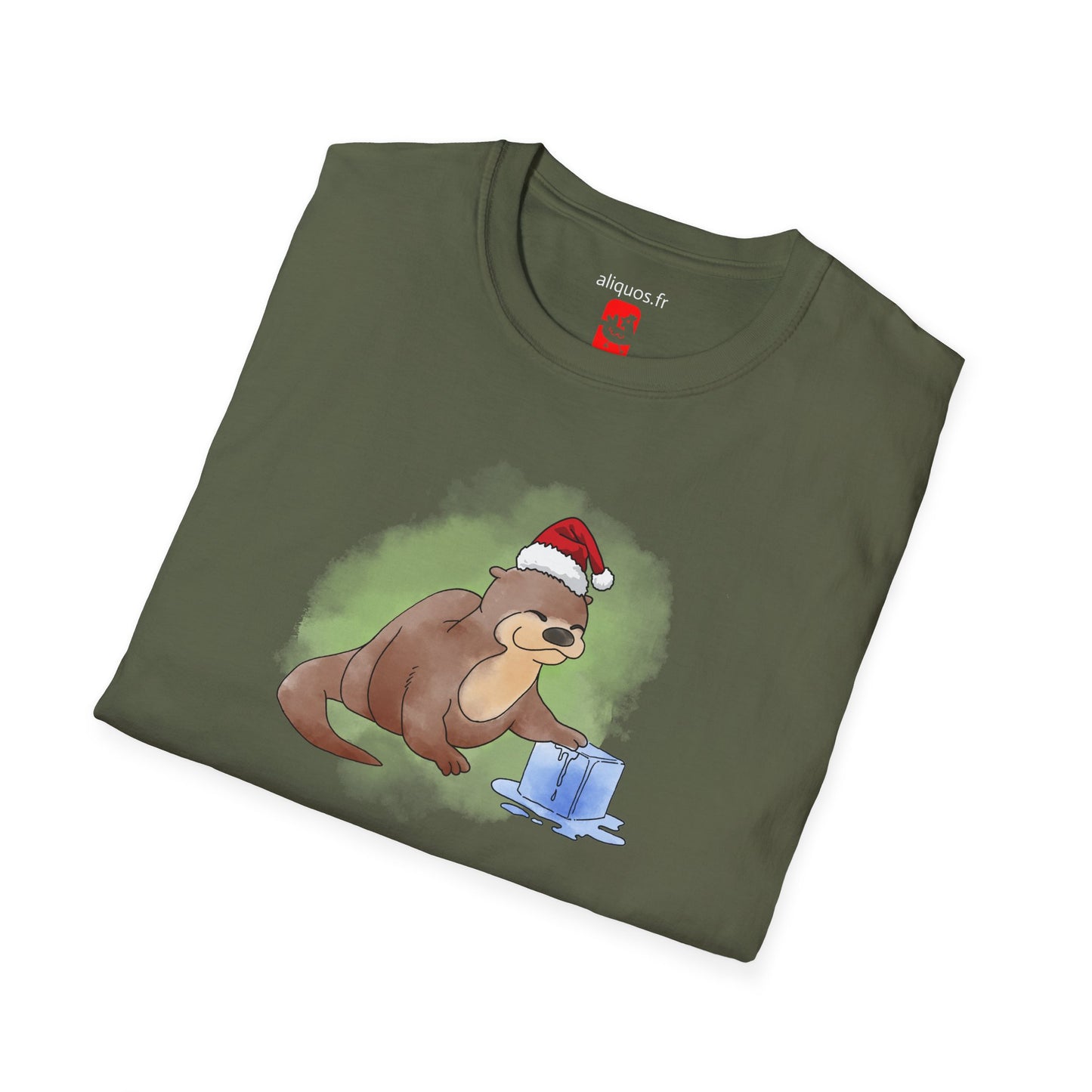 Unisex T-Shirt - Christmas Otter 9