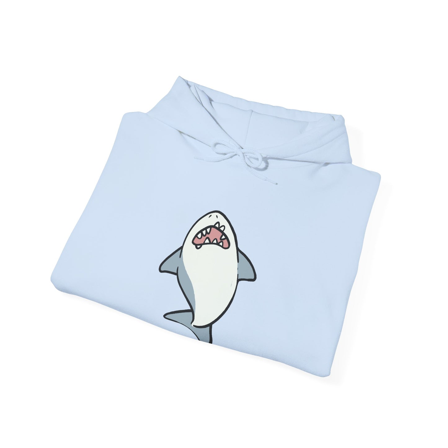 Sweat à capuche unisexe - Requin hurlant - Aliquos 