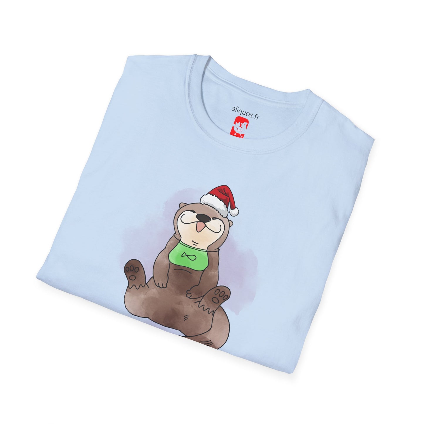 Unisex T-Shirt - Christmas Otter 2