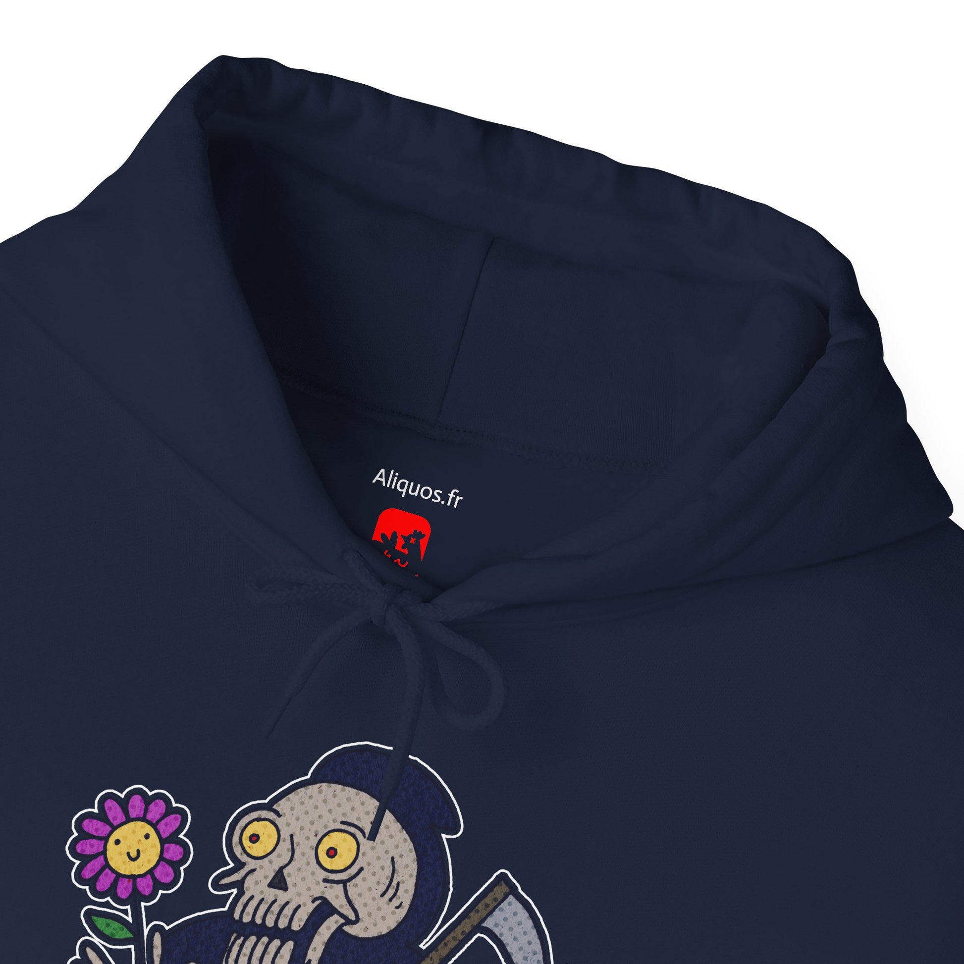 Unisex Hooded Sweatshirt -  Kill 'Em With Kindness Design - ALIQUOS