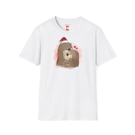 Unisex T-Shirt - Christmas Otter 11