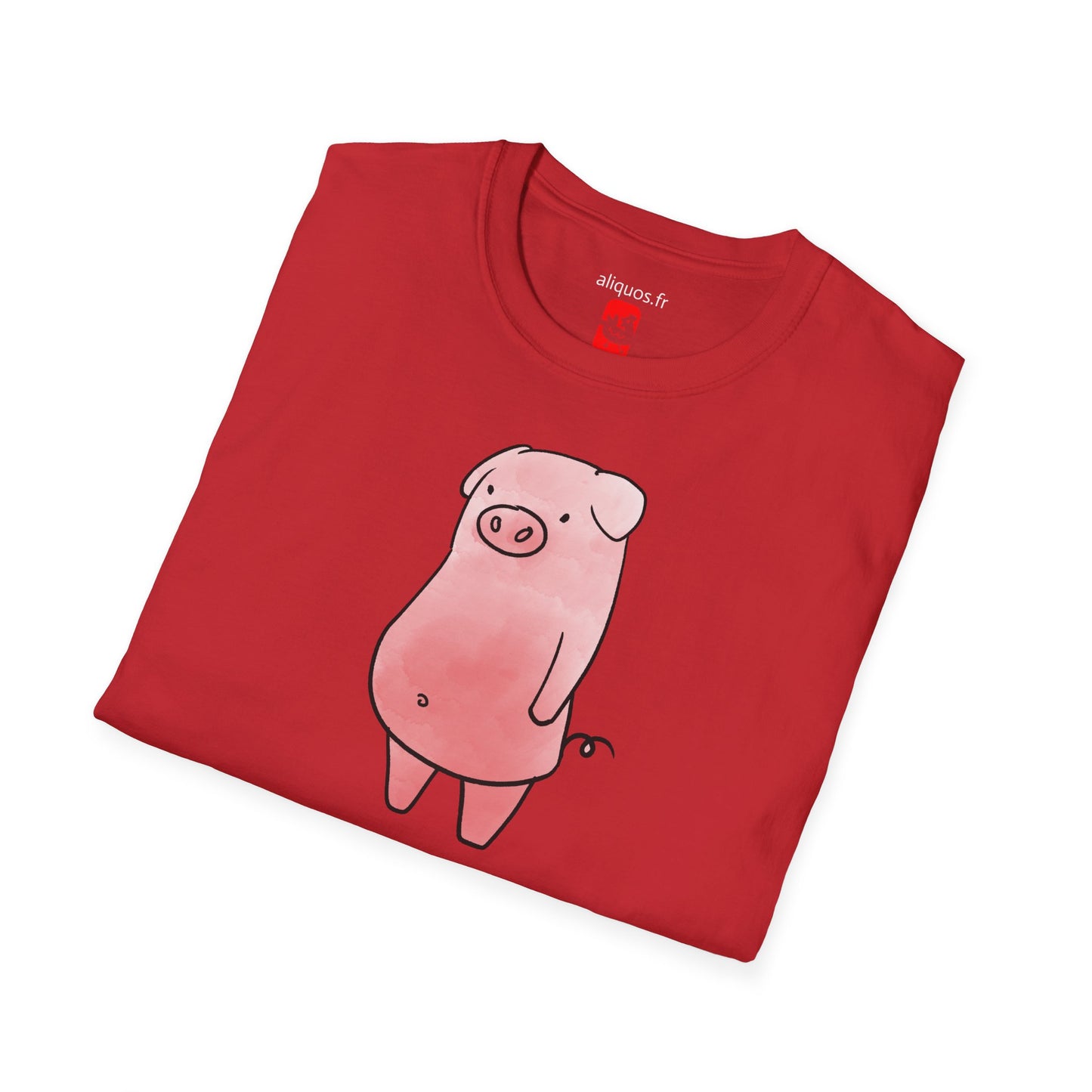 Unisex T-Shirt - Lonely Piggy -  Aliquos