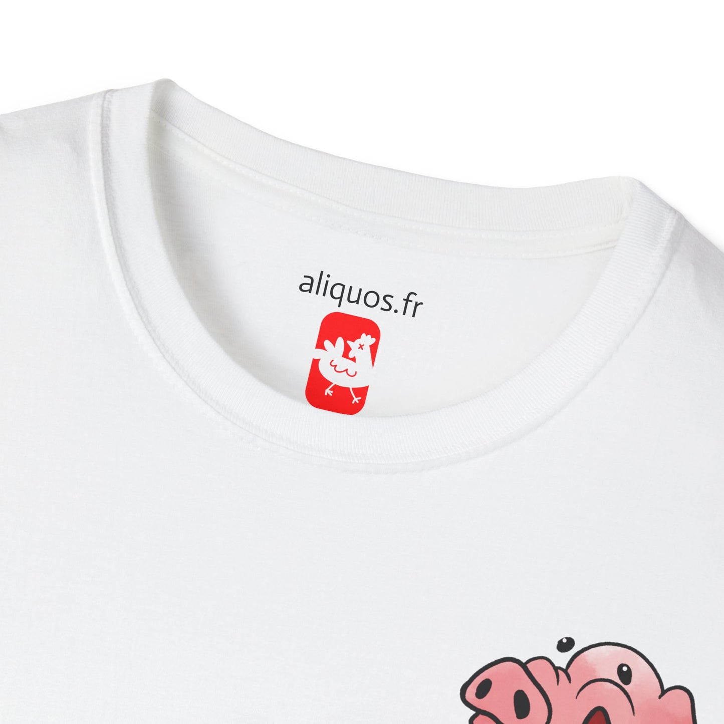 Unisex T-Shirt - Piggy Drumstick -  Aliquos