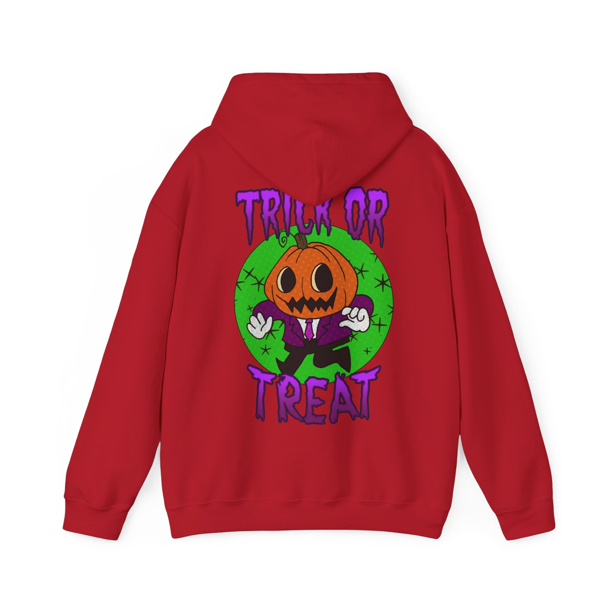 Unisex Hooded Sweatshirt -  Halloween Jack O' Lantern - ALIQUOS