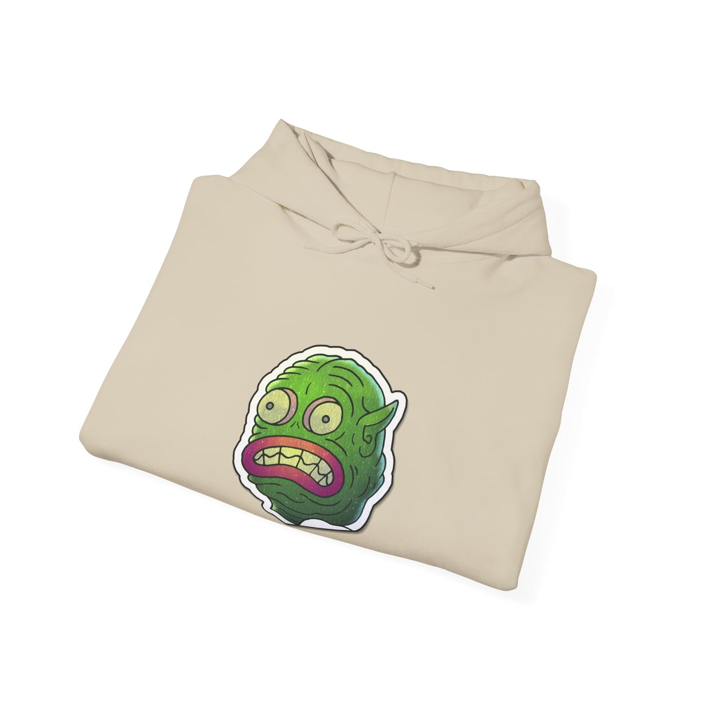Unisex Hooded Sweatshirt - Water Monster Design - ALIQUOS