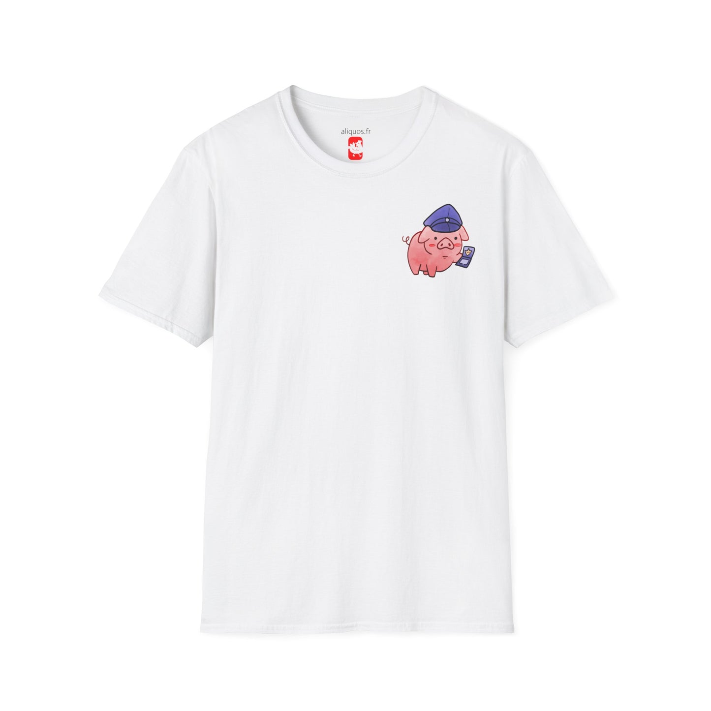 Unisex T-Shirt - Officer Piggy -  Aliquos