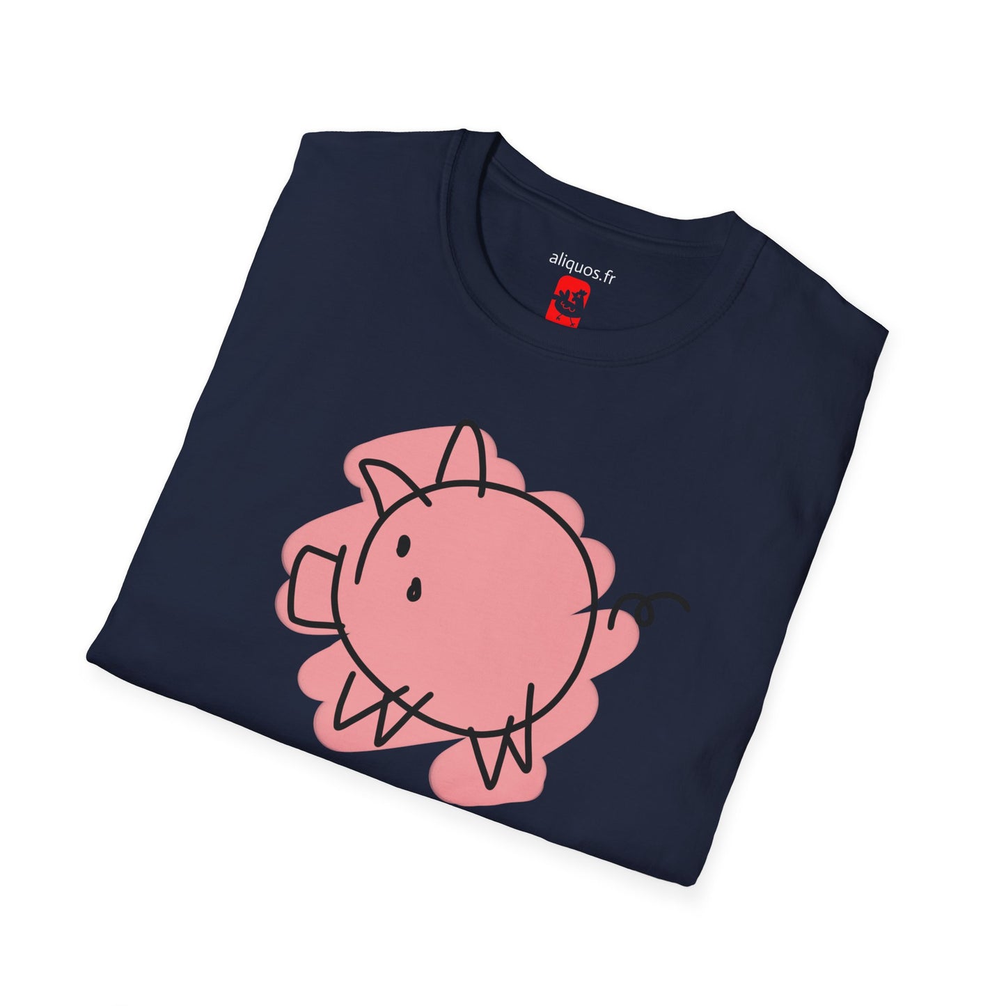 Unisex T-Shirt - Circle Piggy -  Aliquos