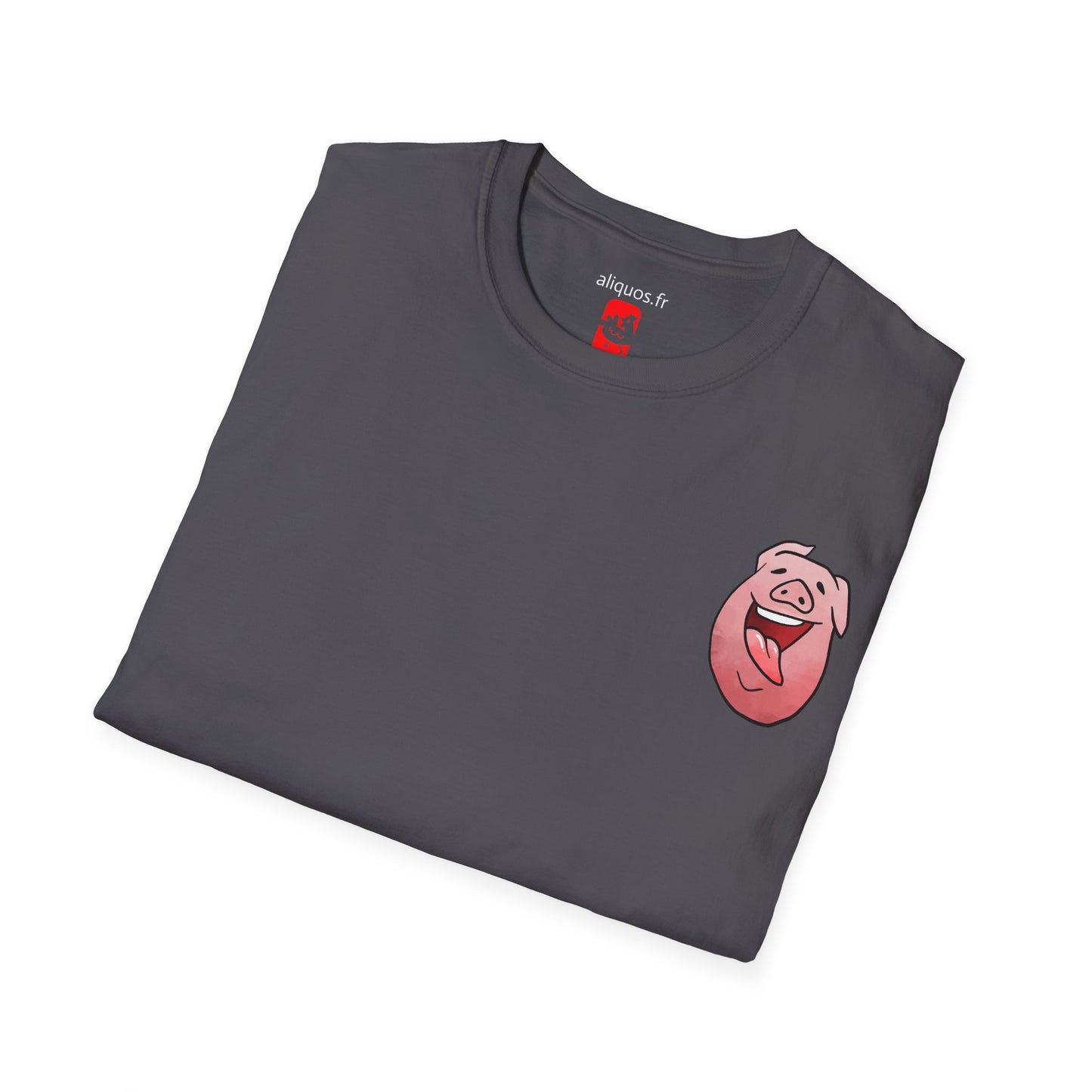 Unisex T-Shirt - Piggy Head -  Aliquos