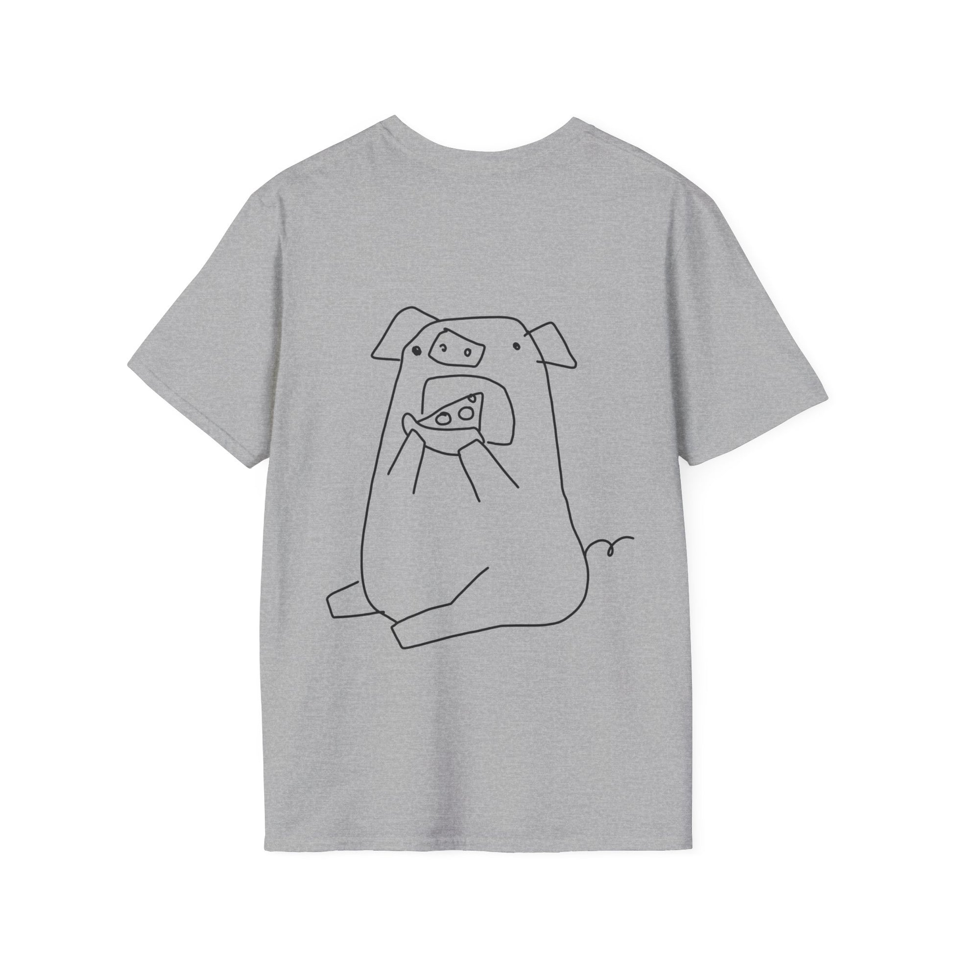 Pizza Piggy Unisex Tee - ALIQUOS
