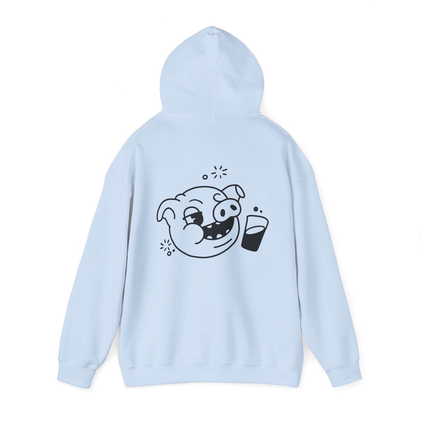 Drunken Piggy Unisex Hooded Sweatshirt - ALIQUOS