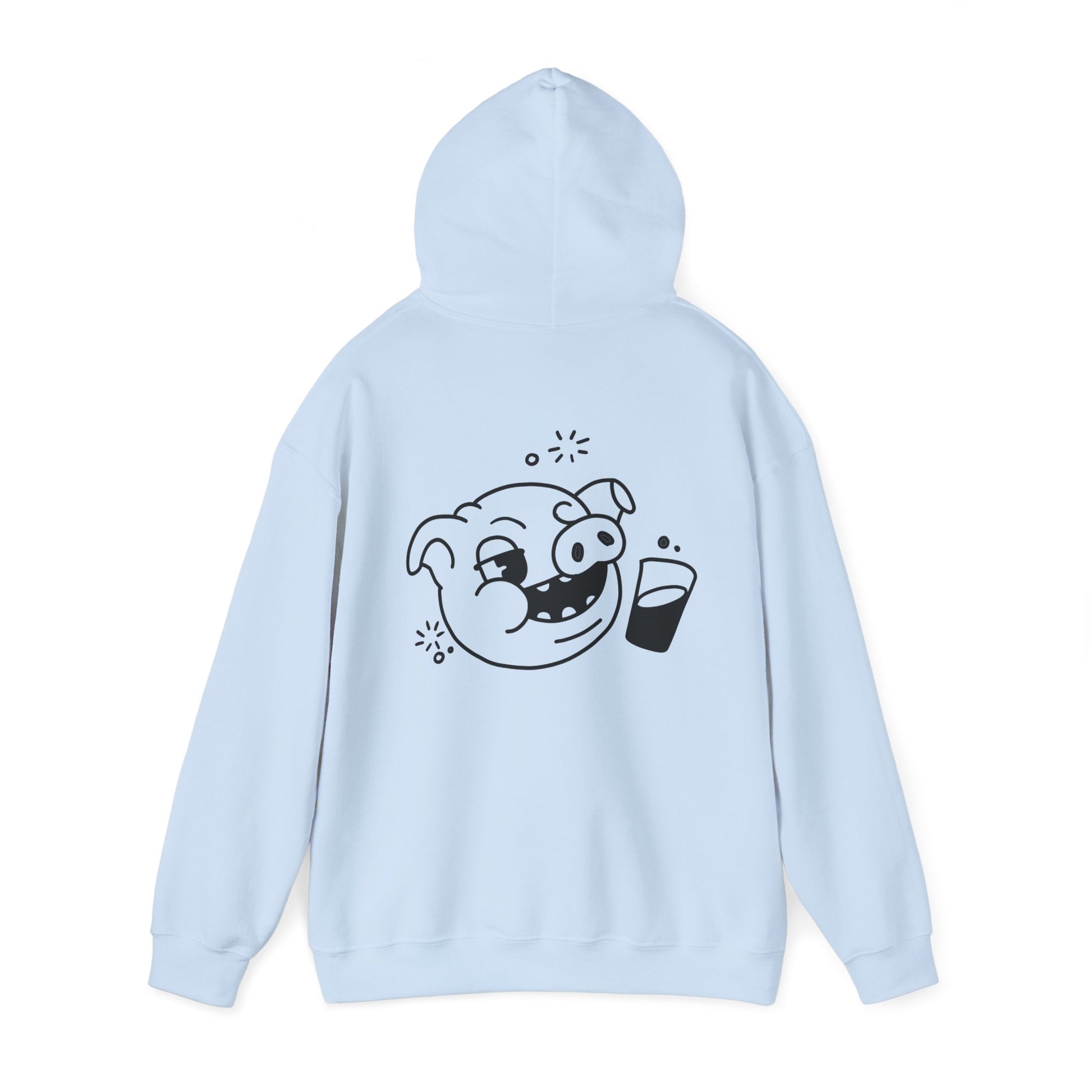 Drunken Piggy Unisex Hooded Sweatshirt - ALIQUOS