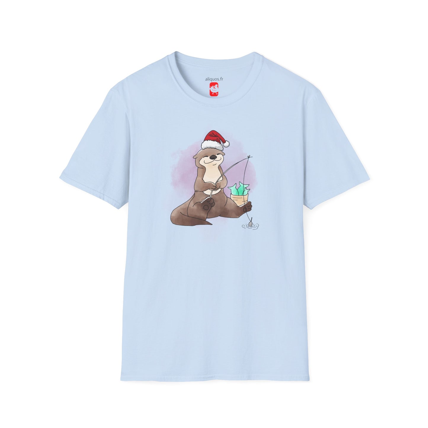 Unisex T-Shirt - Christmas Otter 6