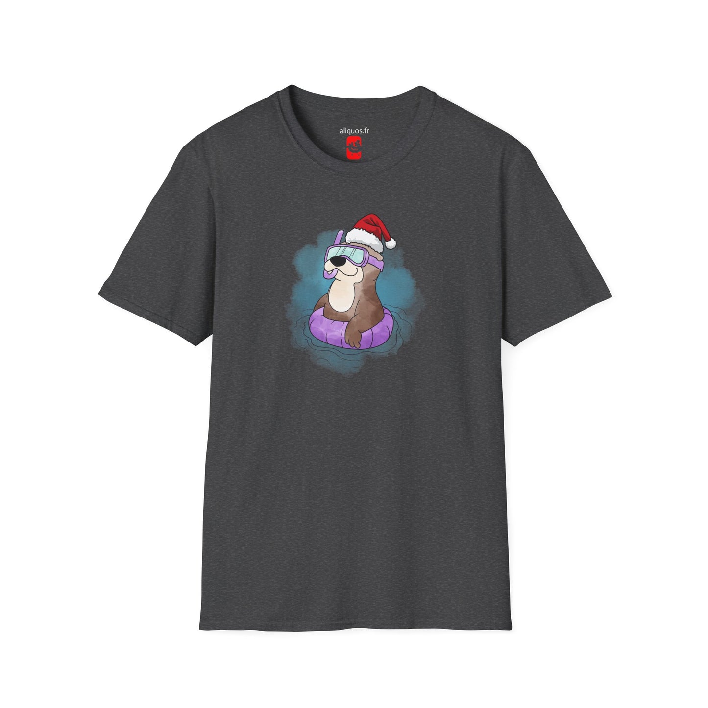 Unisex T-Shirt - Christmas Otter 4