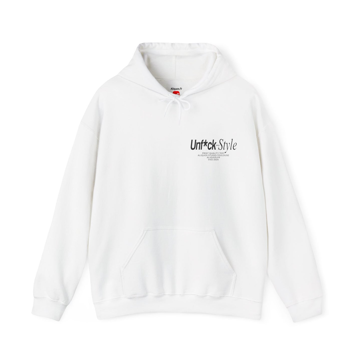 Unisex Kapuzenpullover - Druck Test Design 