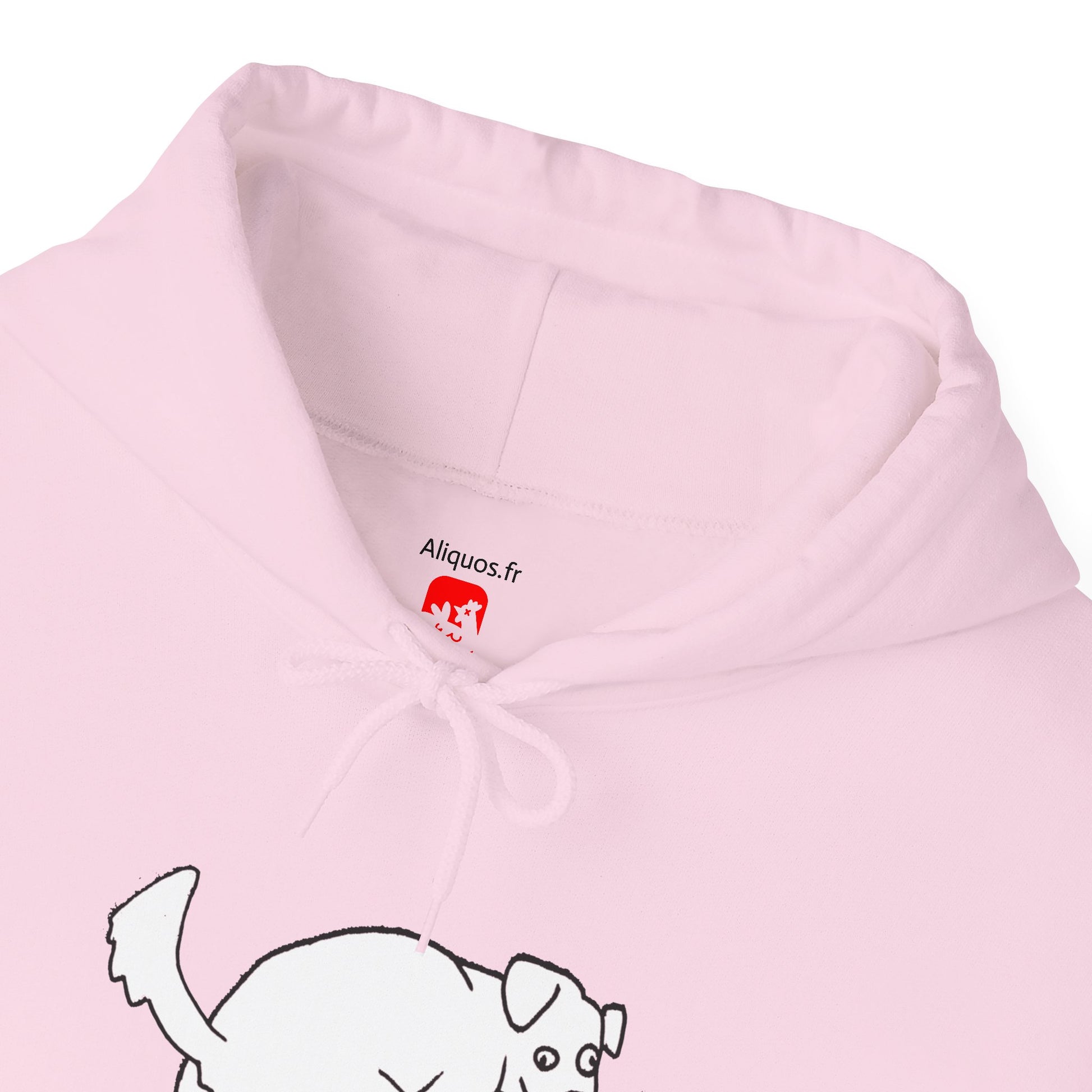 Unisex Hooded Sweatshirt -  Doggy Rainbow Factory - ALIQUOS