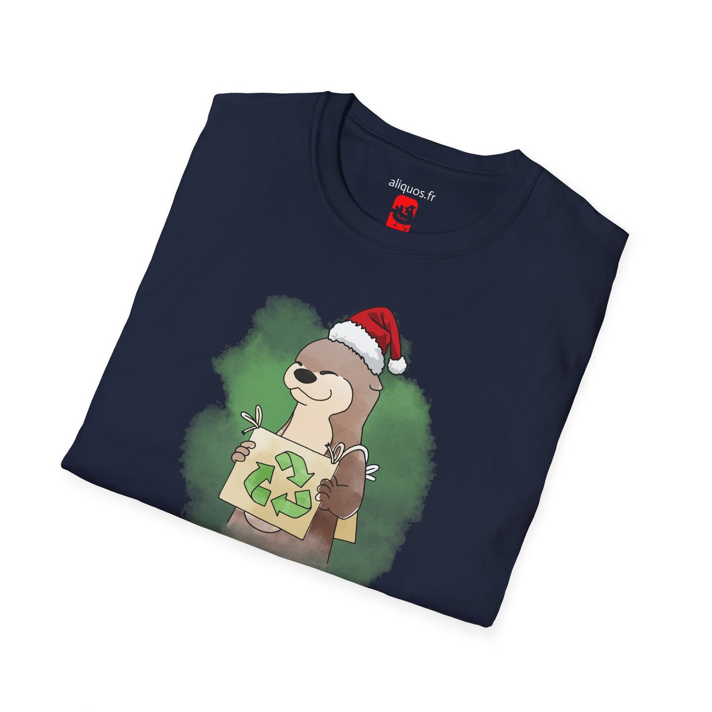Unisex T-Shirt - Christmas Otter 5
