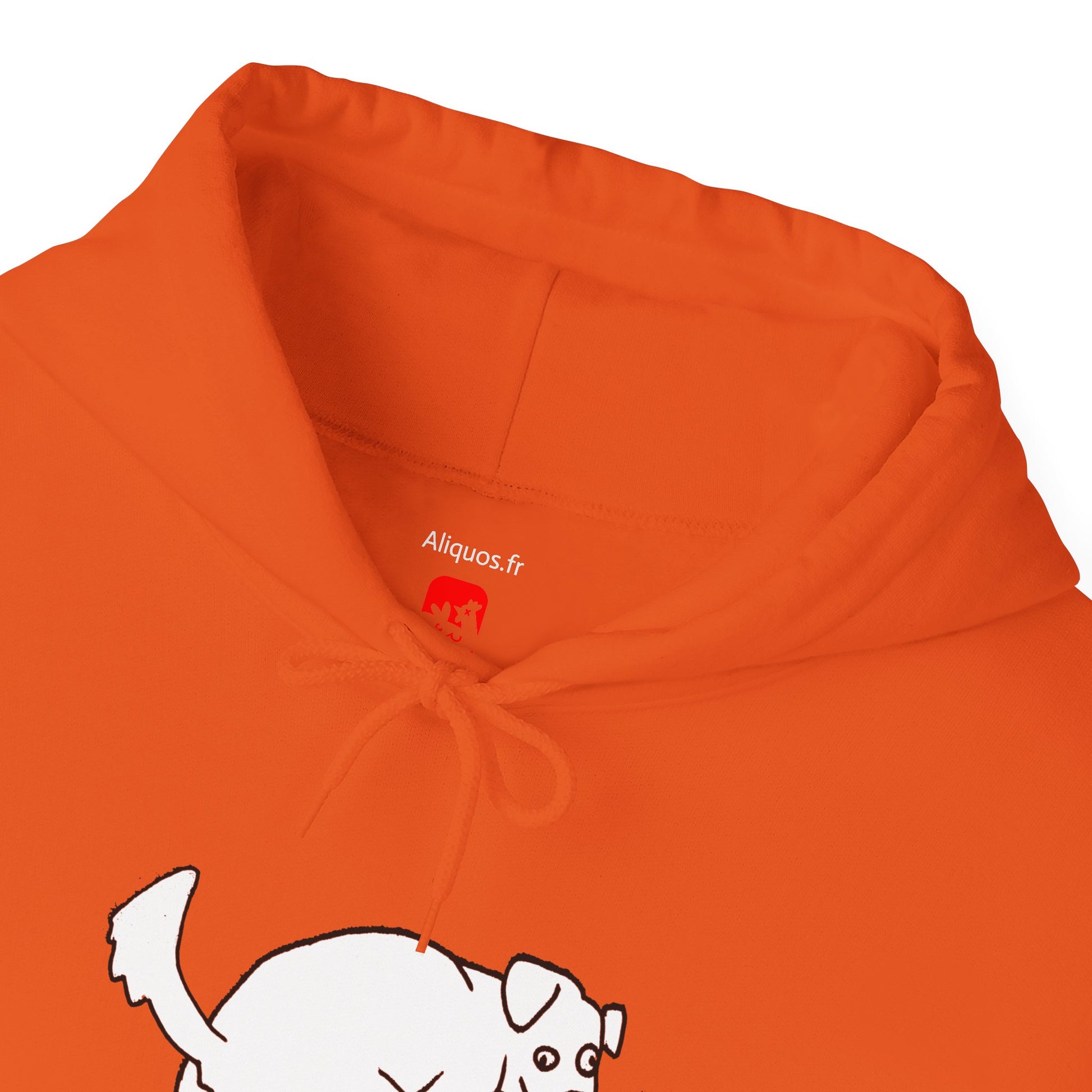 Unisex Hooded Sweatshirt -  Doggy Rainbow Factory - ALIQUOS