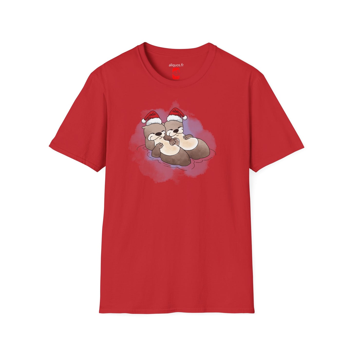 Unisex T-Shirt - Christmas Otter 8