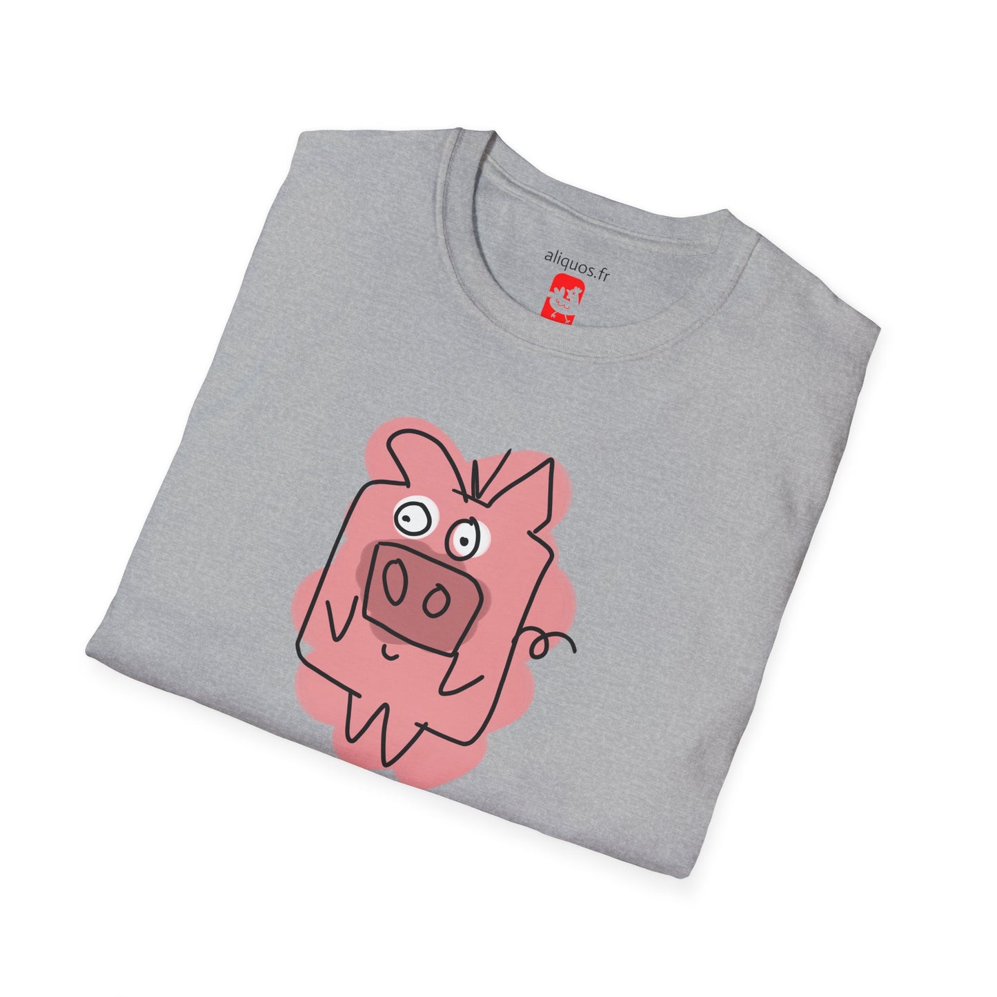 Unisex T-Shirt - Boxxy Piggy -  Aliquos
