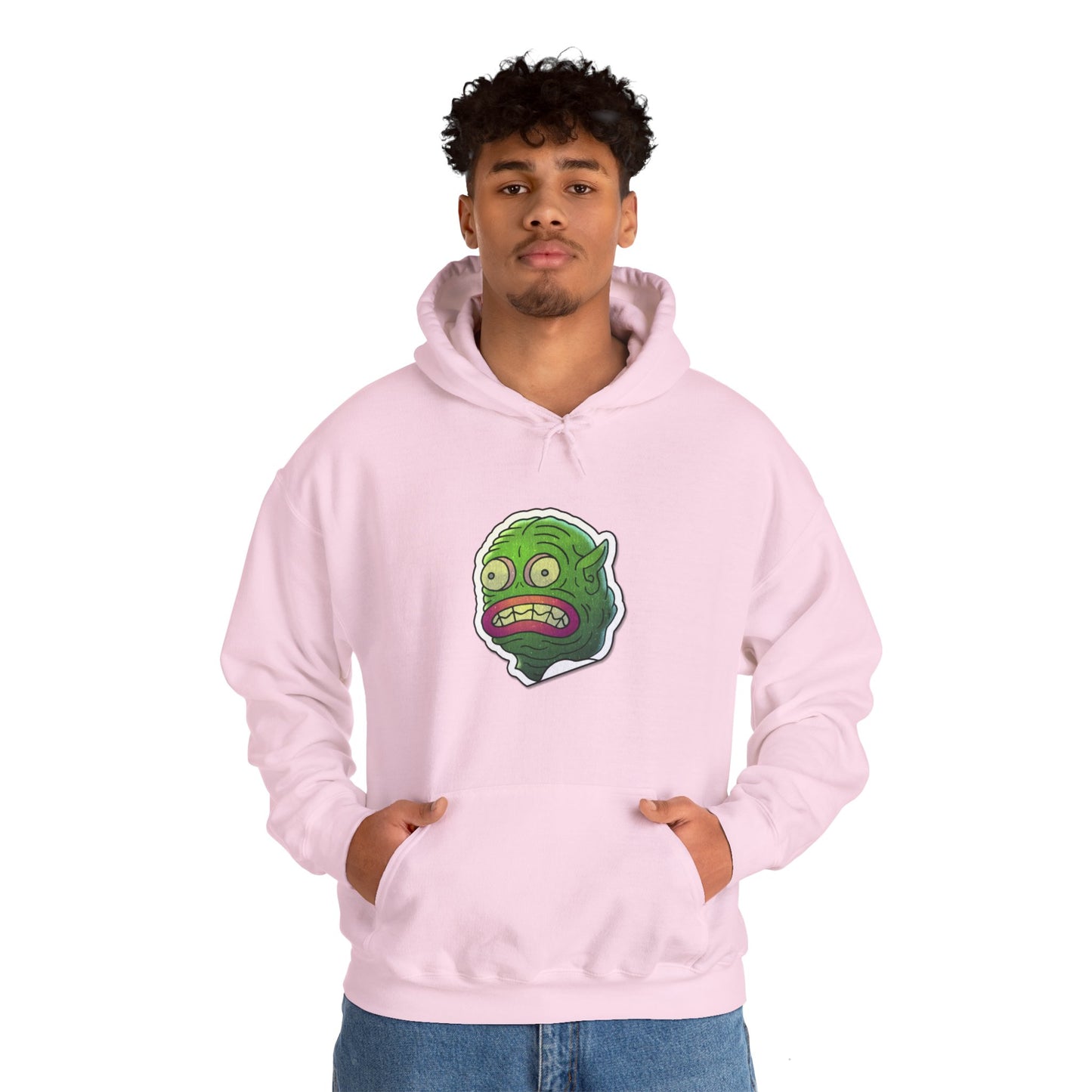 Unisex Hooded Sweatshirt - Water Monster Design - ALIQUOS