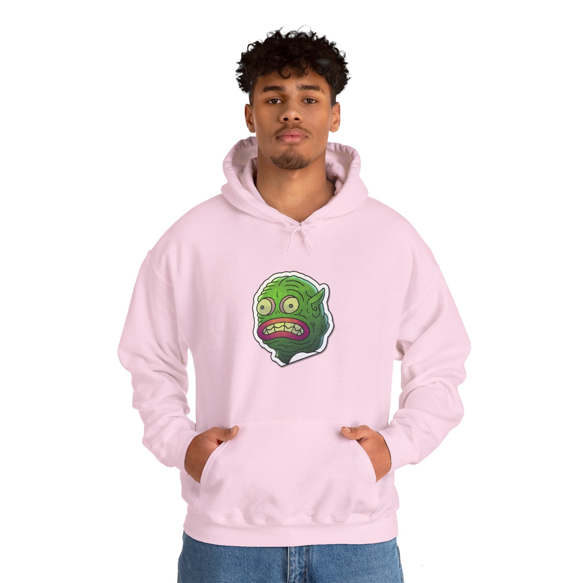 Unisex Hooded Sweatshirt - Water Monster Design - ALIQUOS