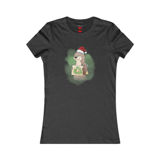 Damen T-Shirt - Weihnachtsotter 5 