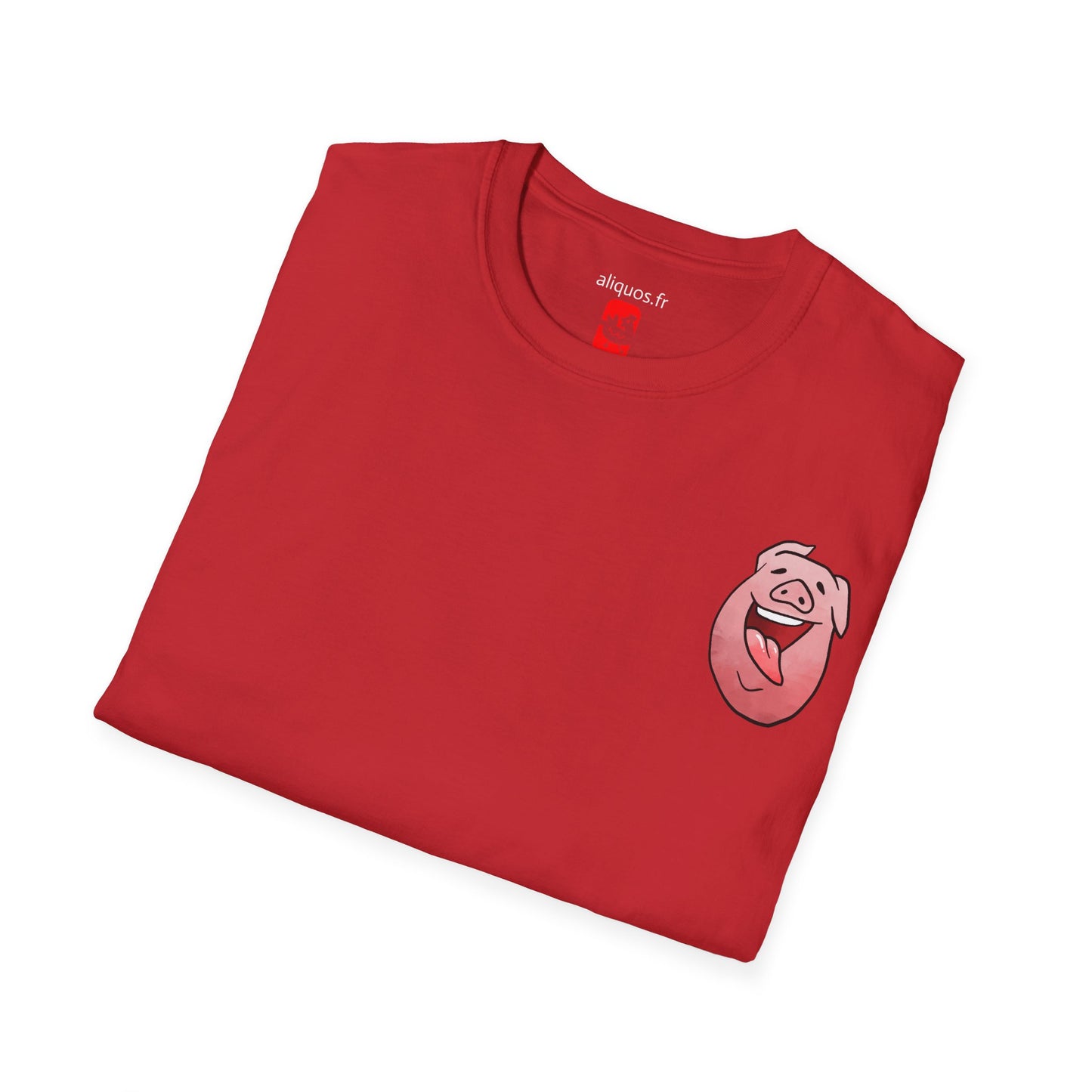 Unisex T-Shirt - Piggy Head -  Aliquos