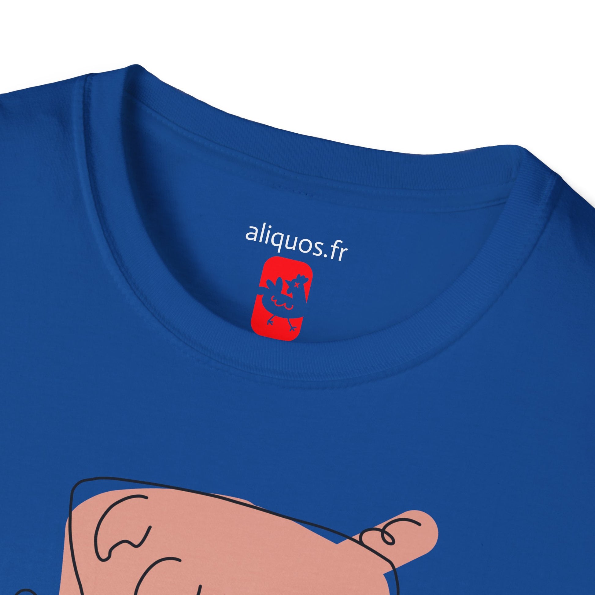 Blocky Piggy Unisex Tee - ALIQUOS