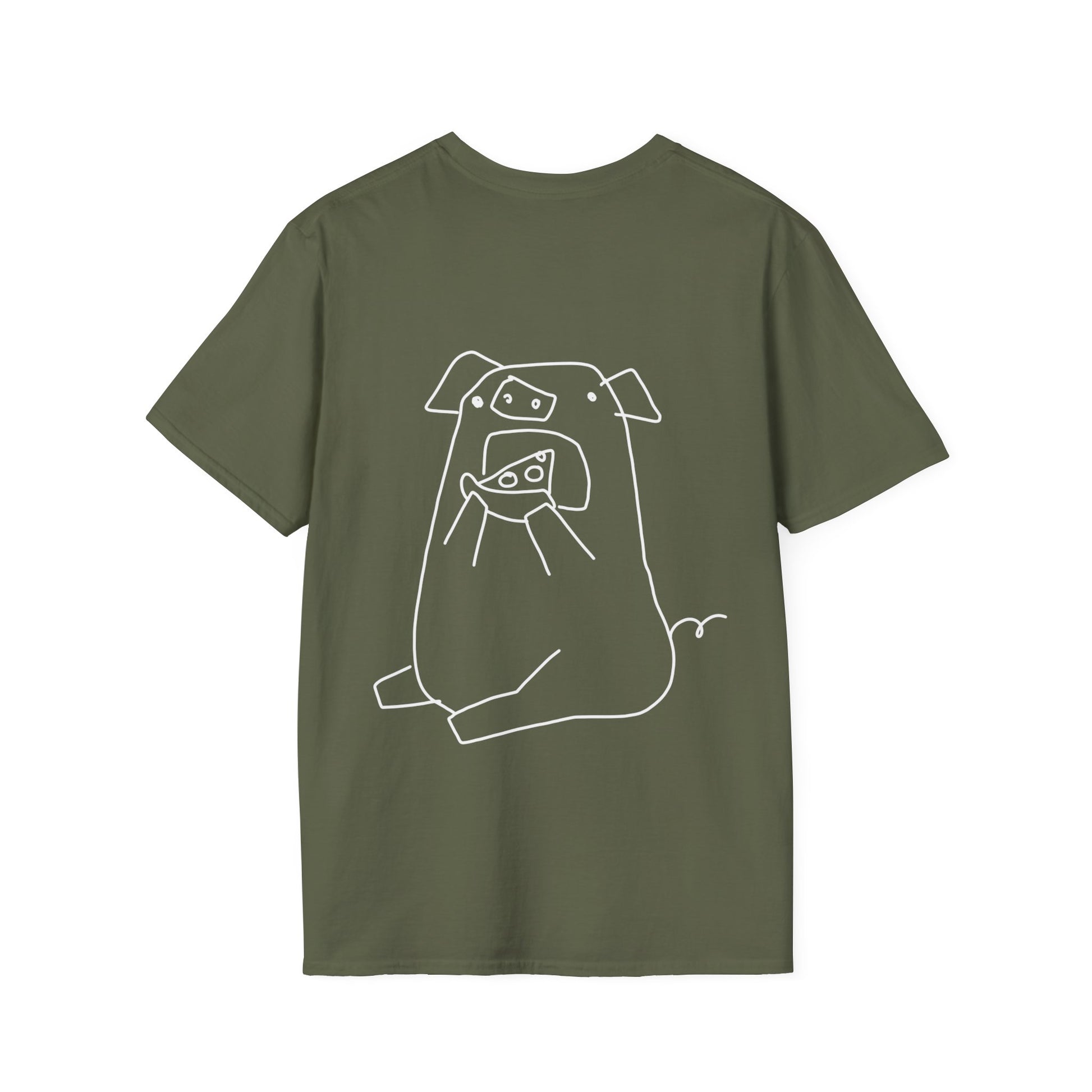 Pizza Piggy Unisex Tee - ALIQUOS