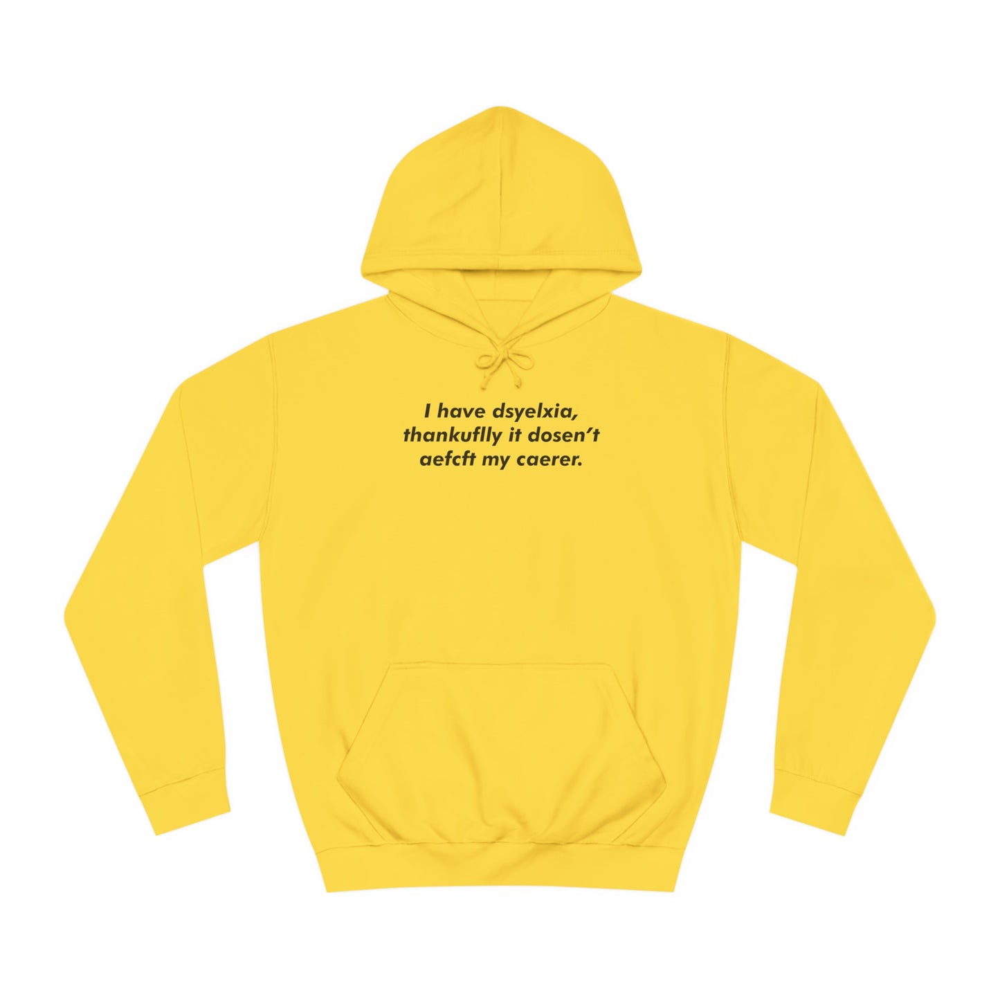 Unisex College Hoodie Dsylexia - ALIQUOS