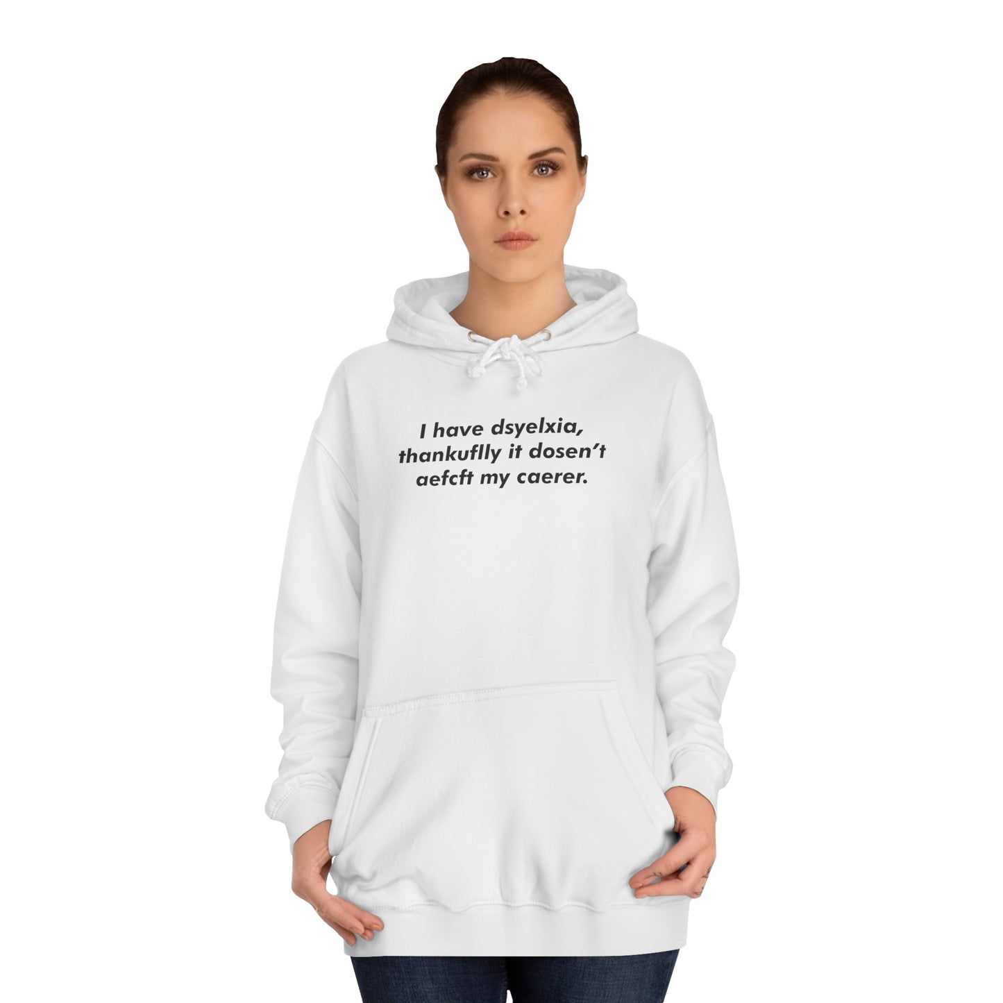 Unisex College Hoodie Dsylexia - ALIQUOS