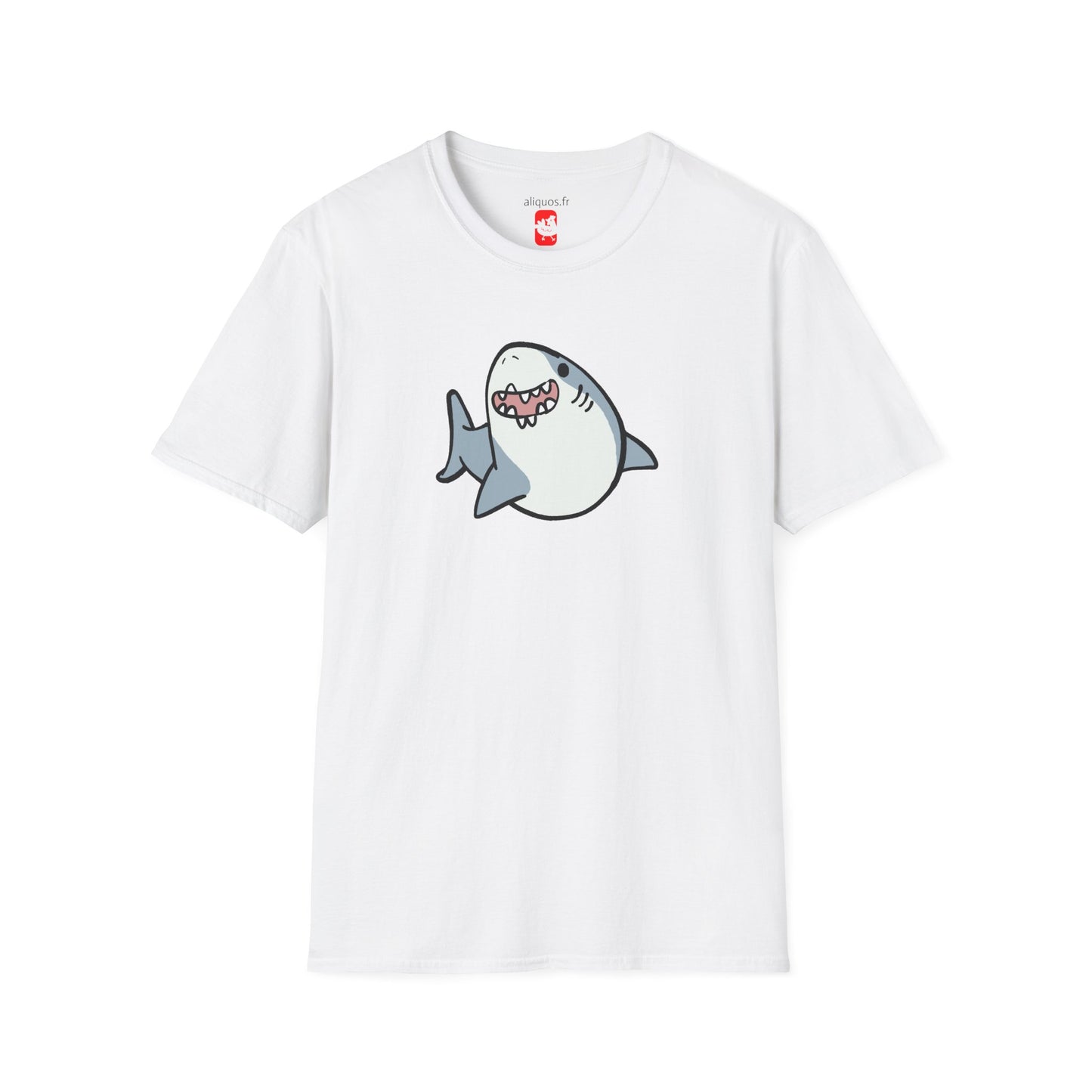 T-shirt unisexe - Requin heureux - Aliquos 