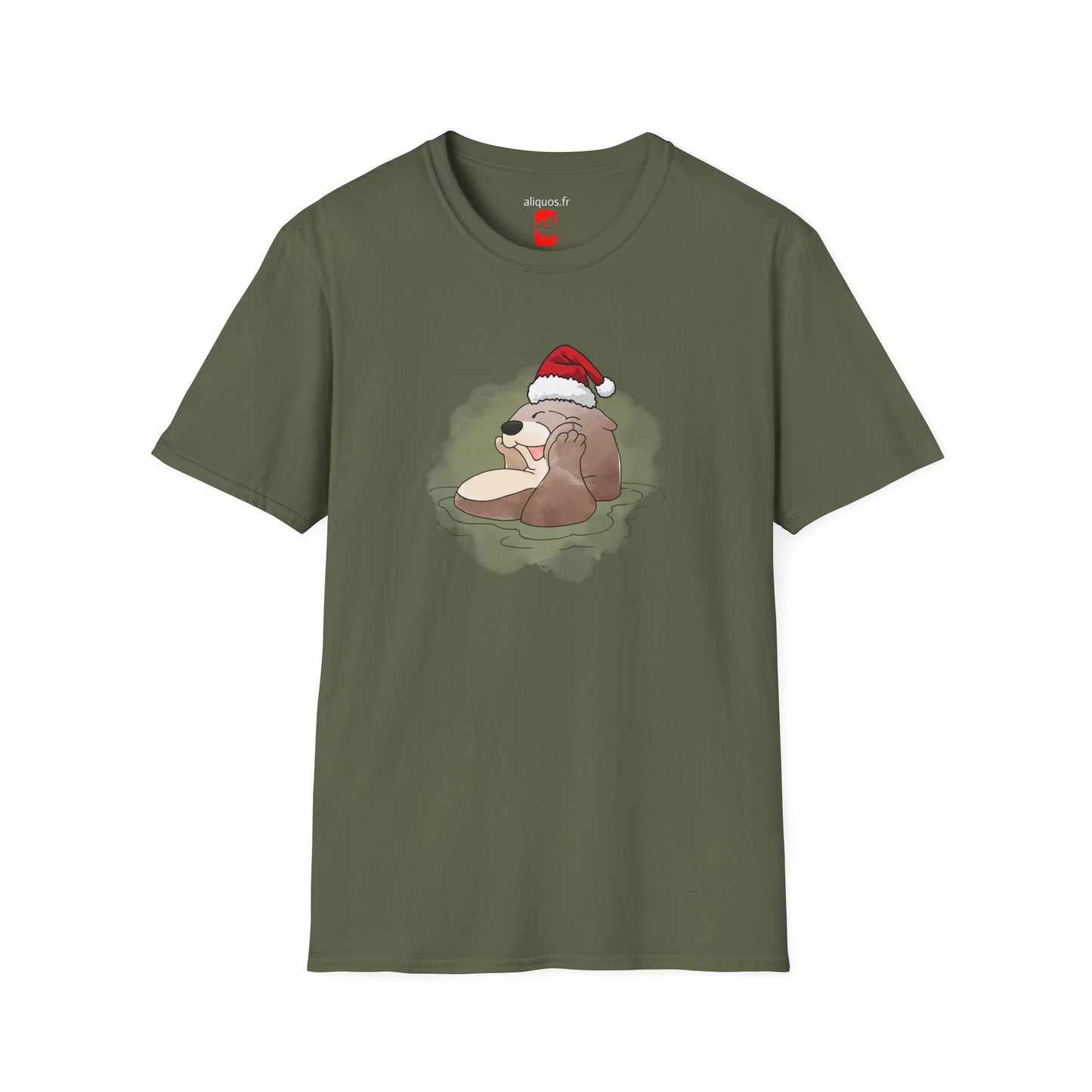 Unisex T-Shirt - Christmas Otter 7