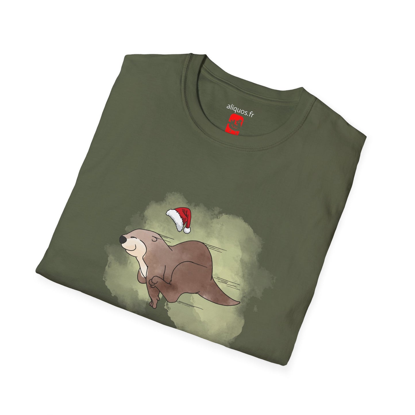 Unisex T-Shirt - Christmas Otter 17