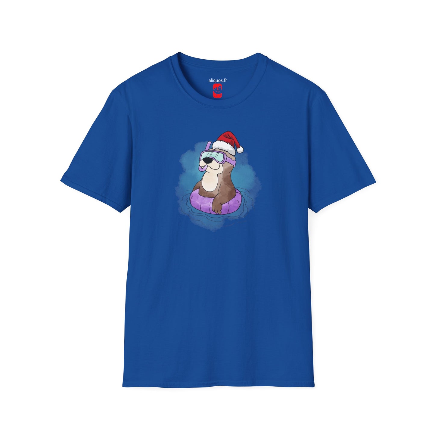 Unisex T-Shirt - Christmas Otter 4