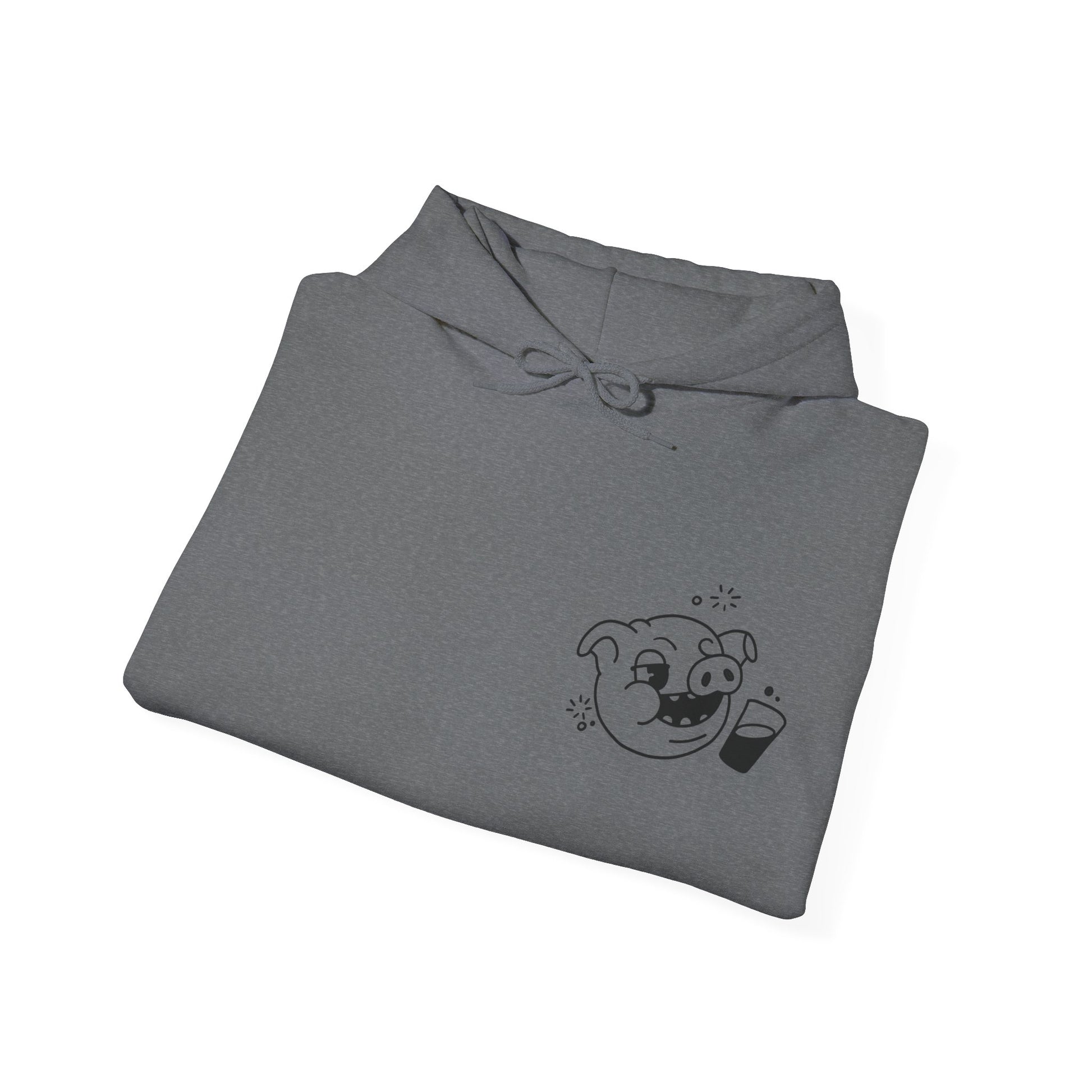 Drunken Piggy Unisex Hooded Sweatshirt - ALIQUOS