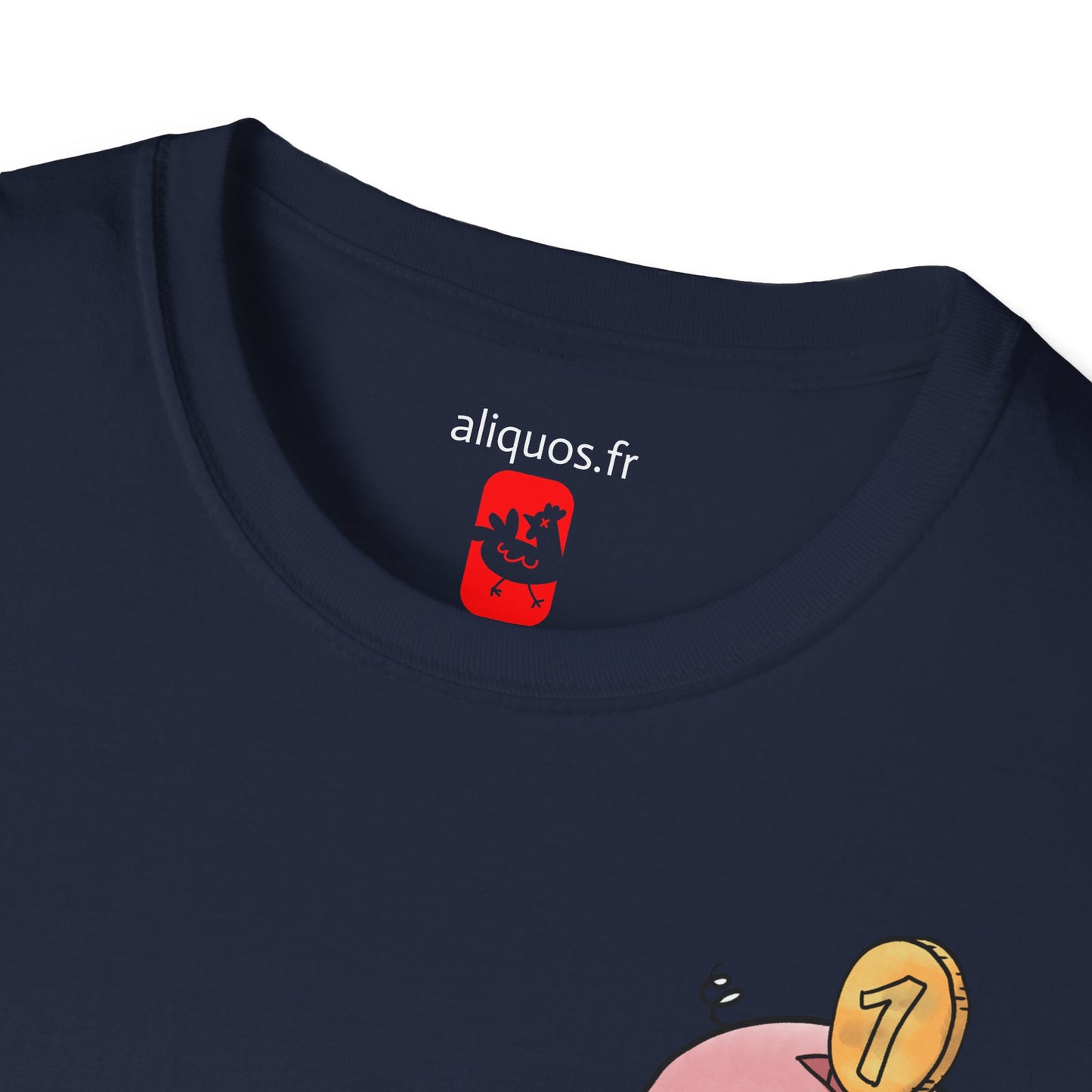 Unisex T-Shirt - Piggy Bank -  Aliquos