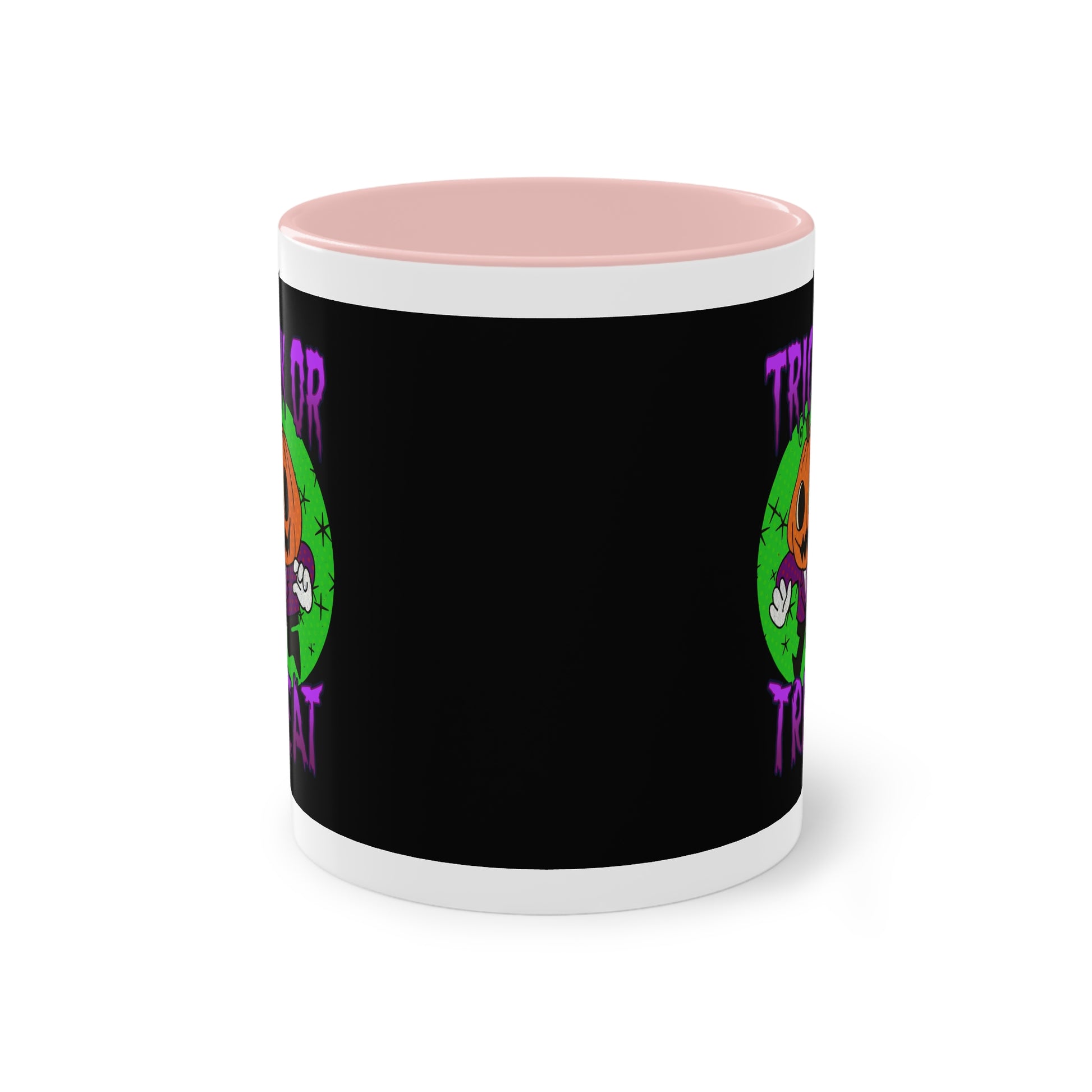 Two Tone Mug - Halloween Jack O' Lantern - ALIQUOS