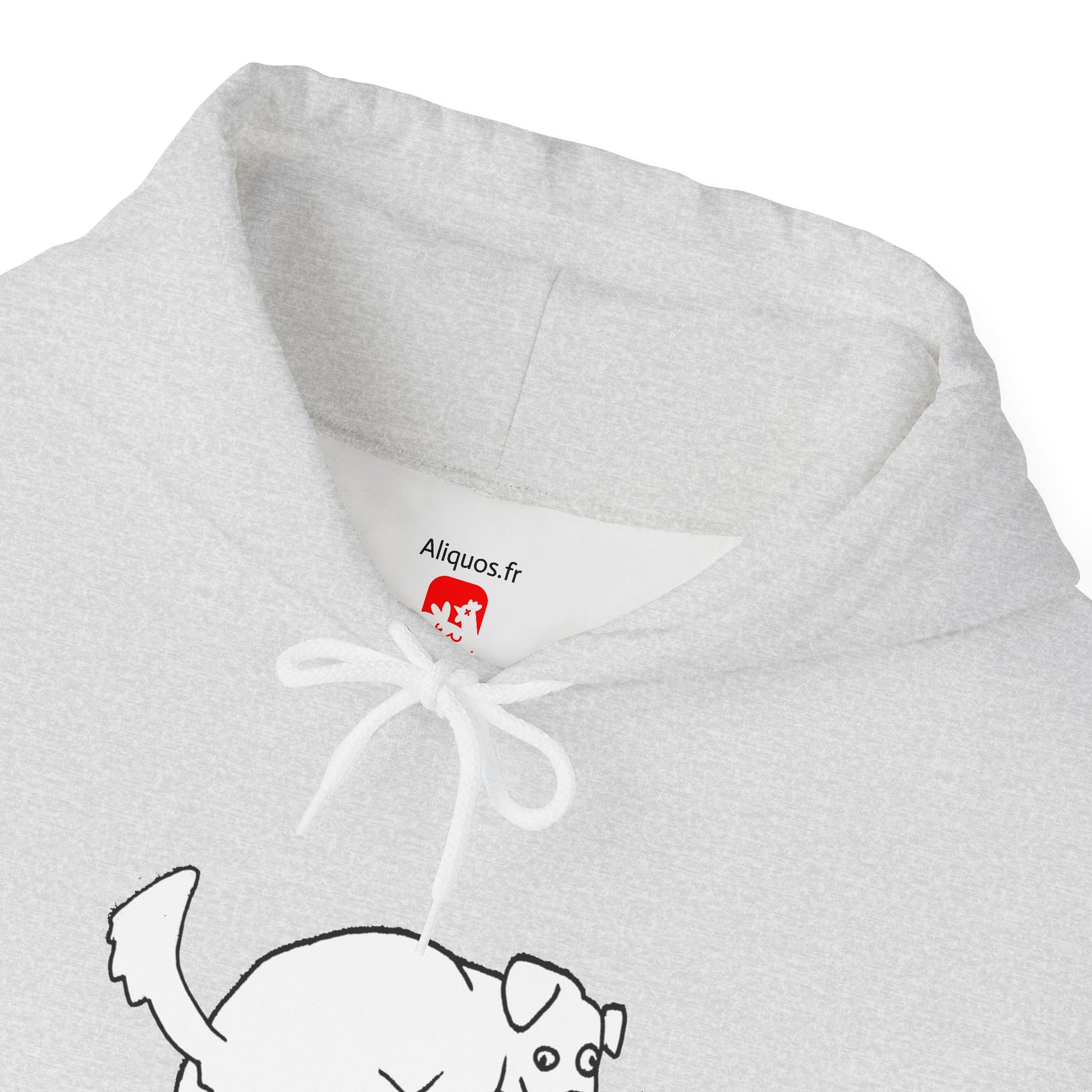 Unisex Hooded Sweatshirt -  Doggy Rainbow Factory - ALIQUOS