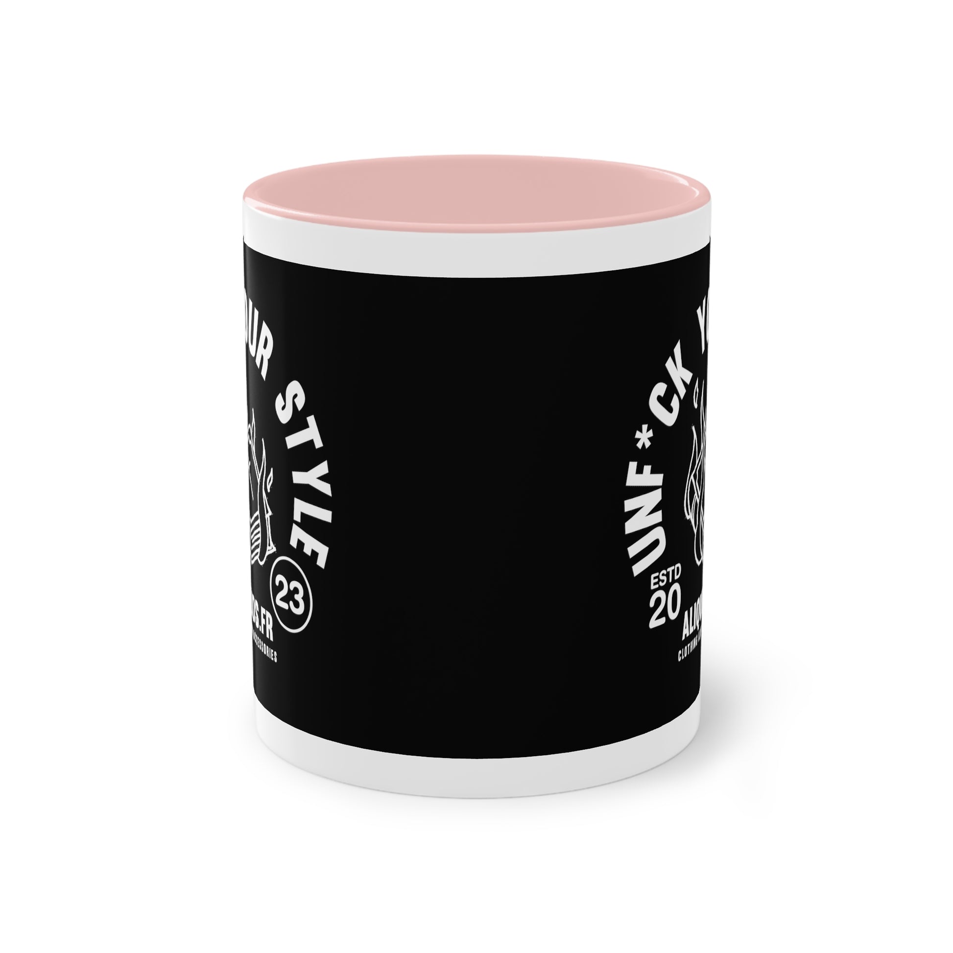 Burning Book Two-Tone Coffee Mug, 11oz - ALIQUOS